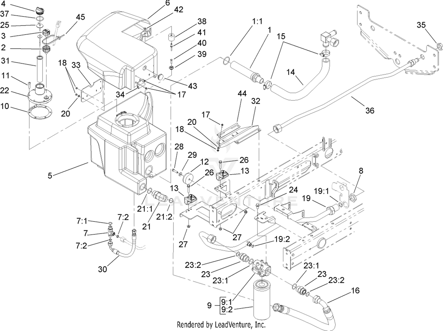 Hydraulic Tank Assembly
