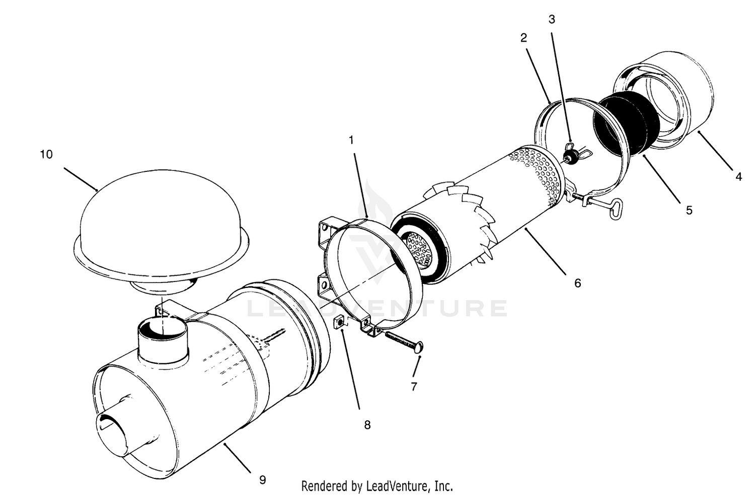 Air Cleaner, Model No. 11-4659