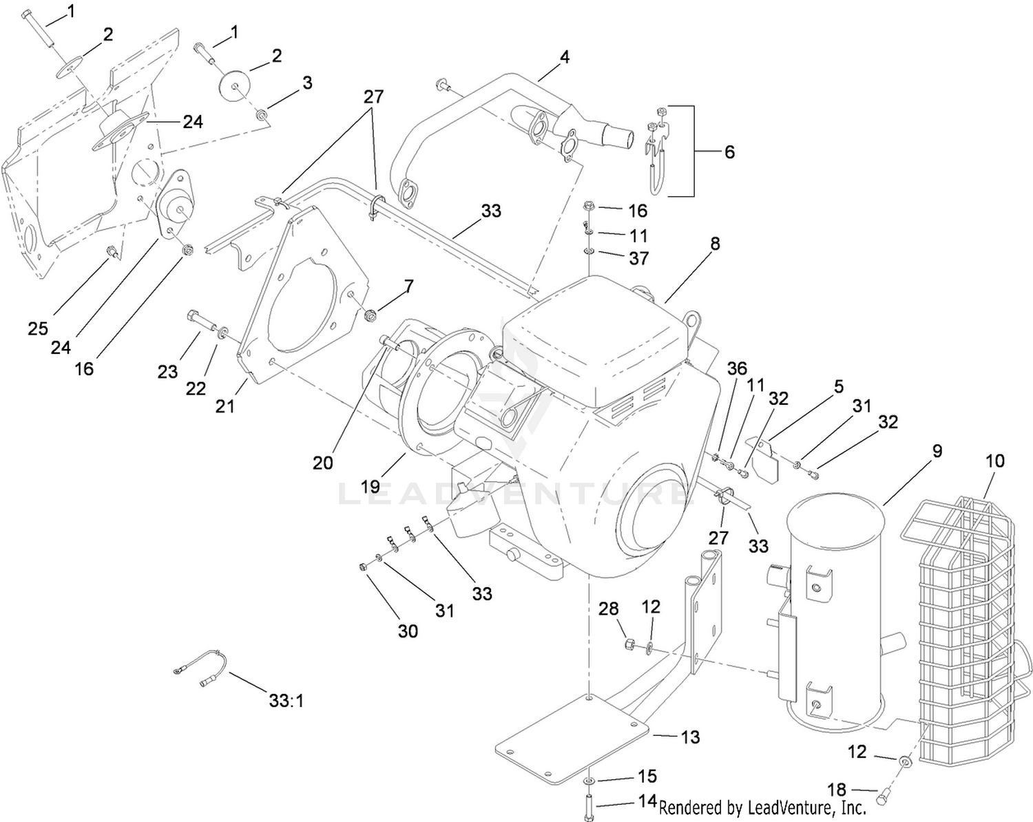 Engine Installation Assembly