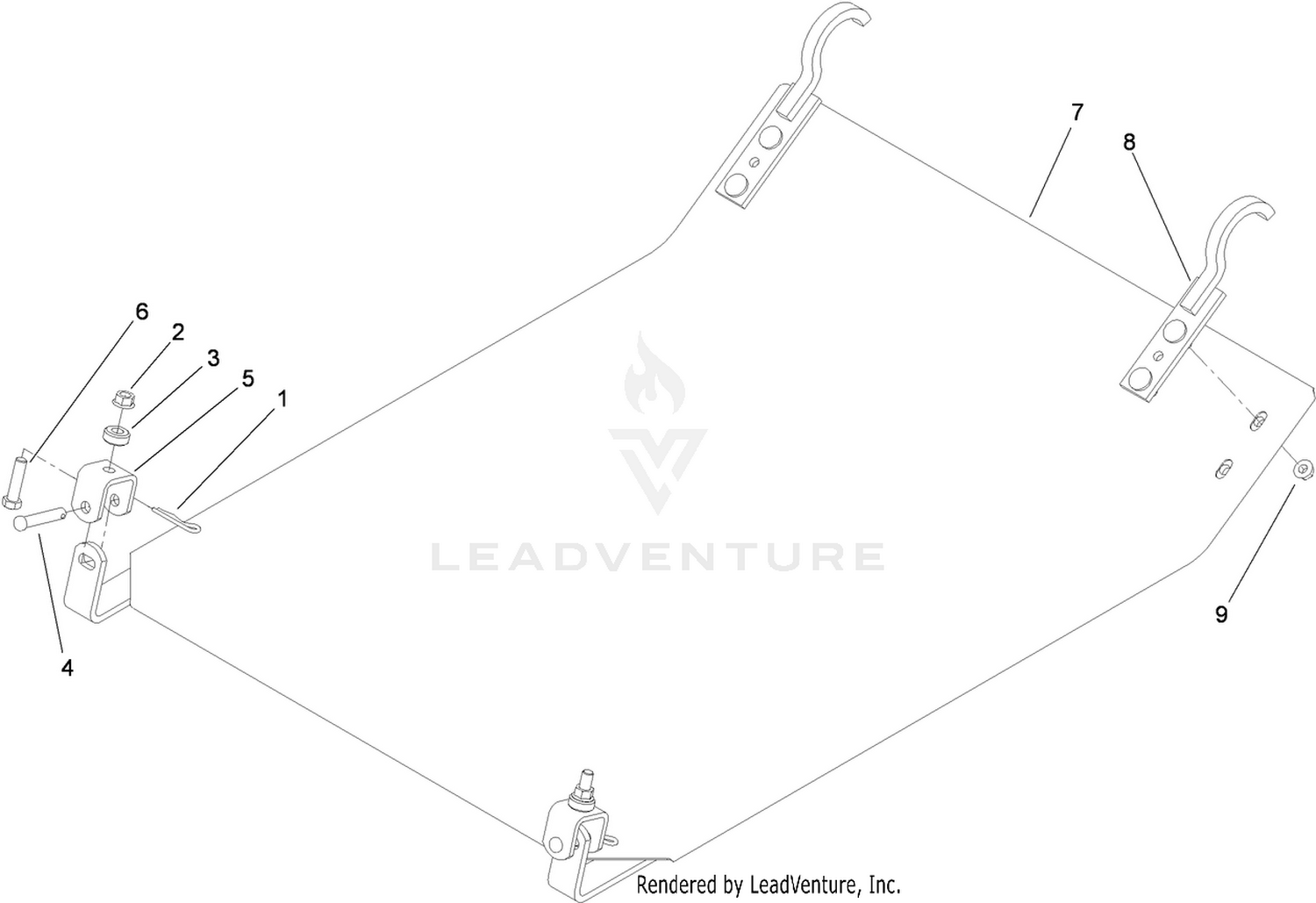Traction Unit Belly Assembly