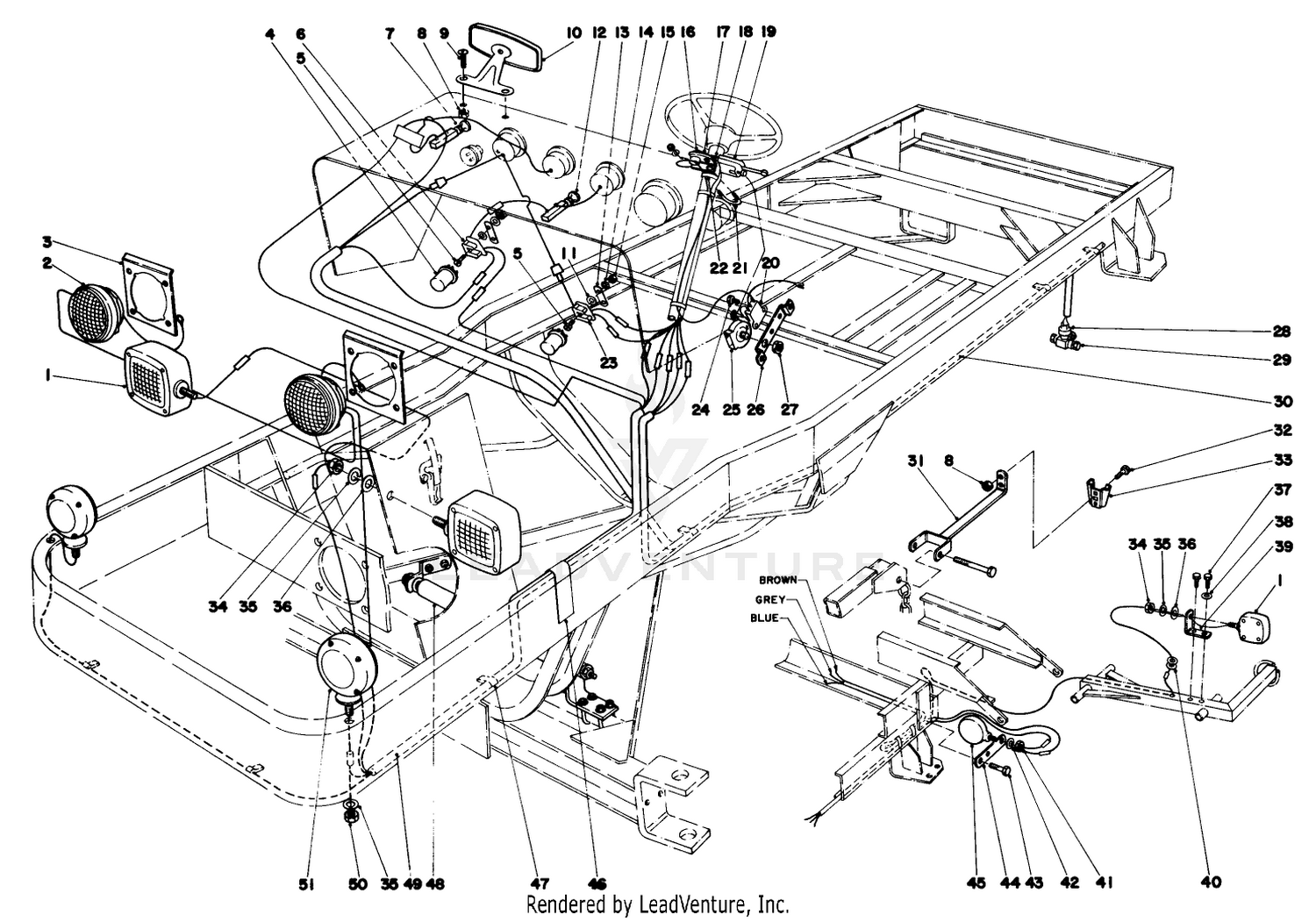 Light Kit No. 38-6310 (optional)
