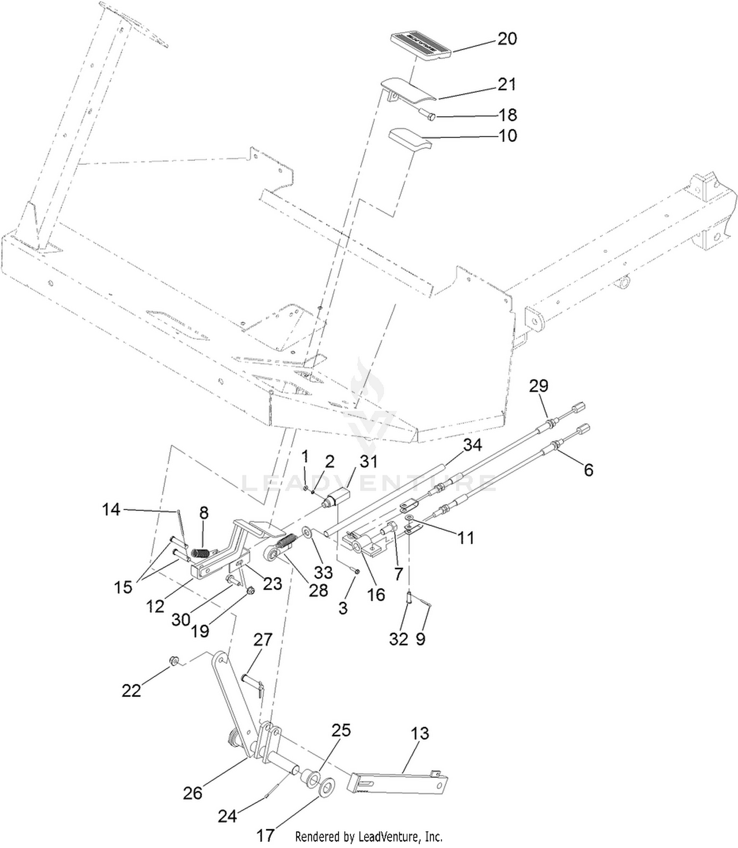 Brake Pedal Assembly
