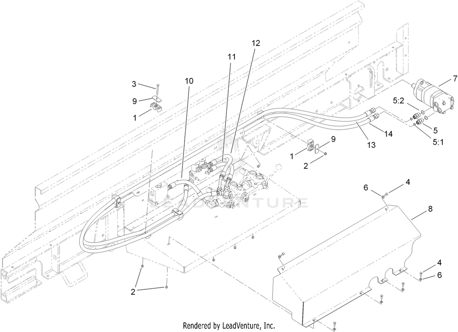 Hydraulic Guard Box Assembly