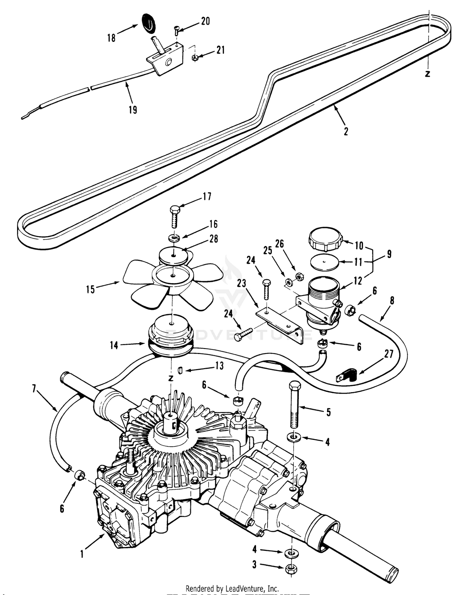 Transmission Assembly (212-H)