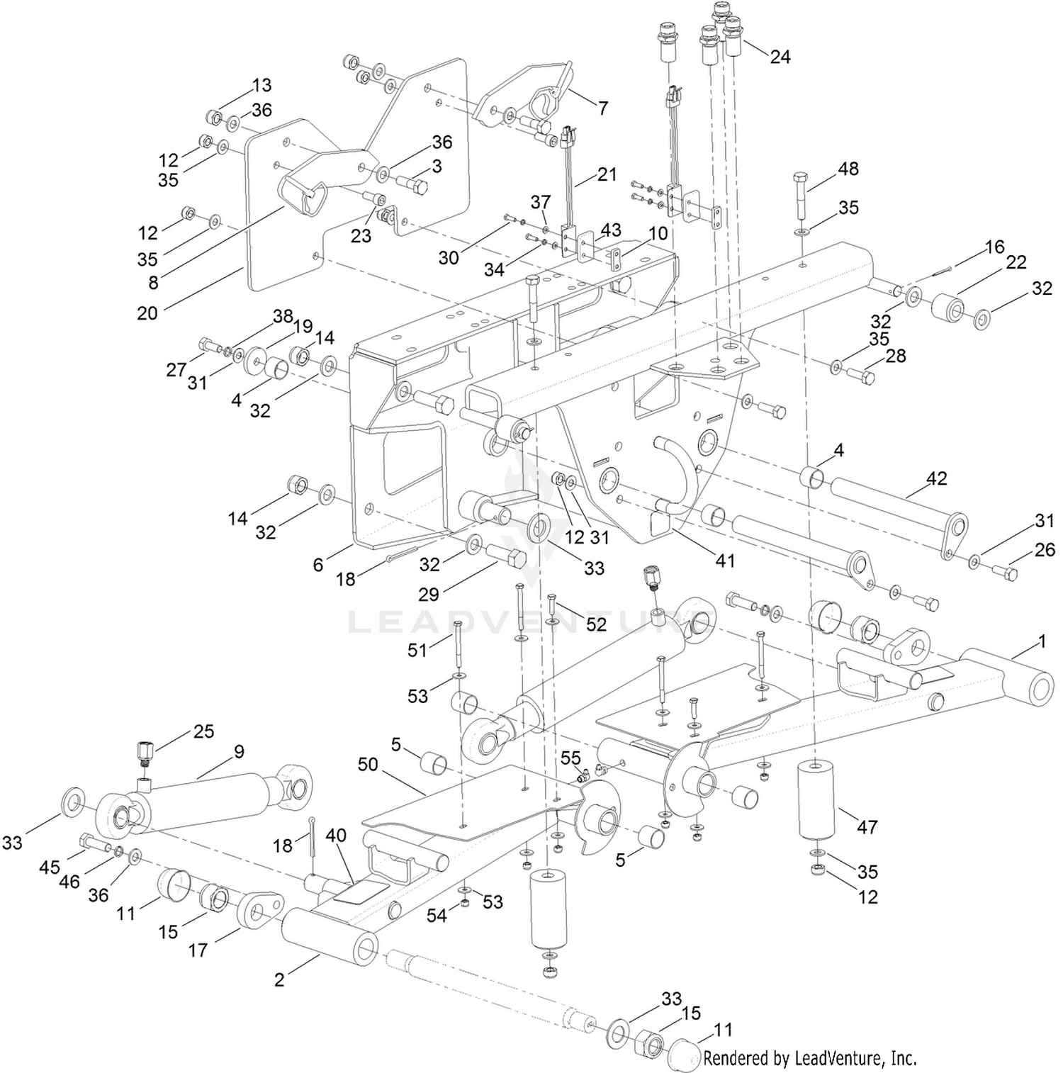 Front Lift Arm Assembly