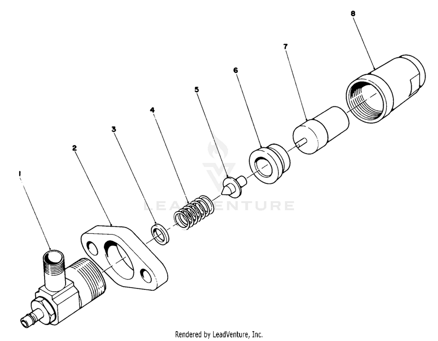Nozzle  Holder Assembly No. 44-8070