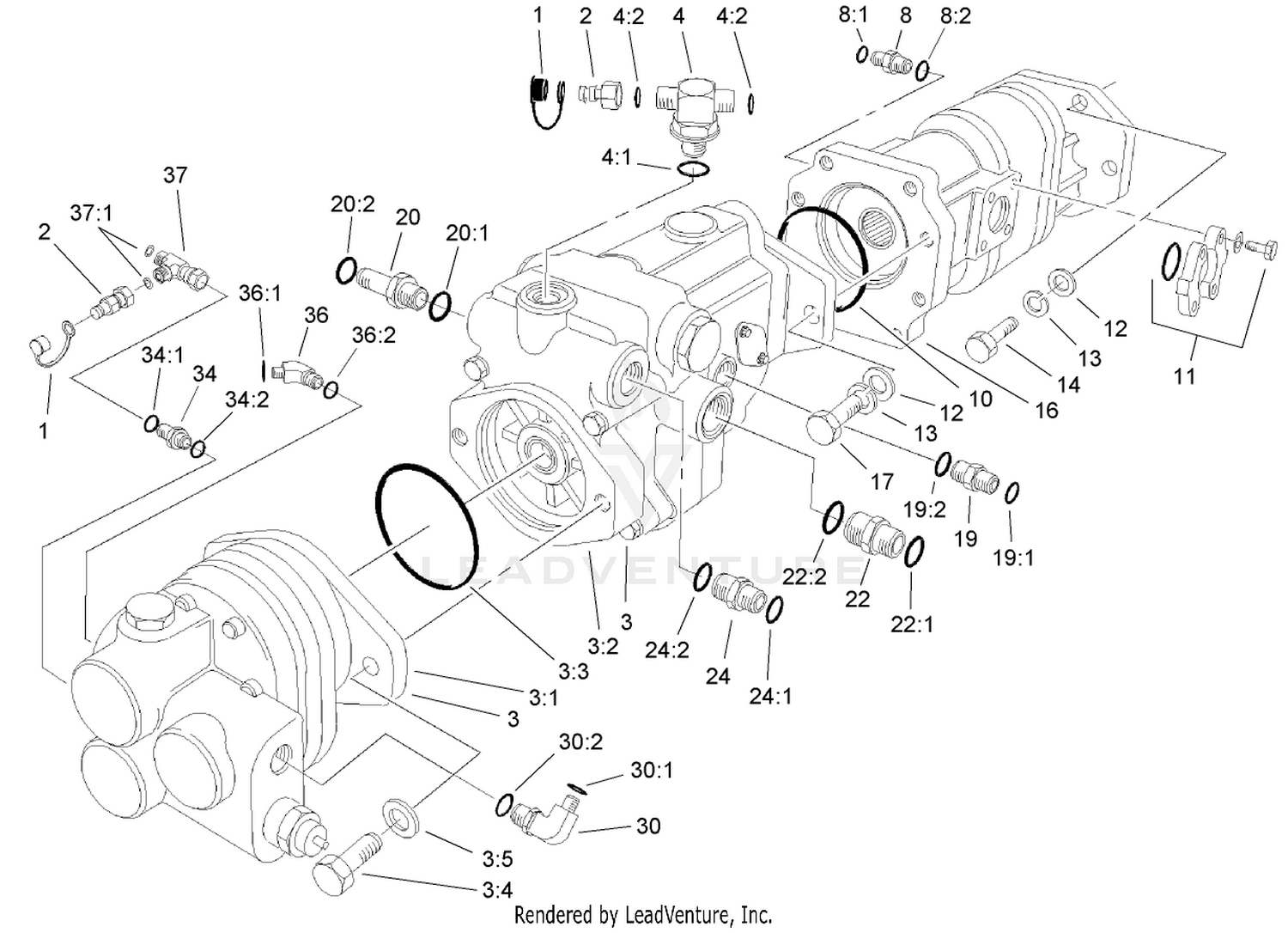 Hydraulic Pump Assembly