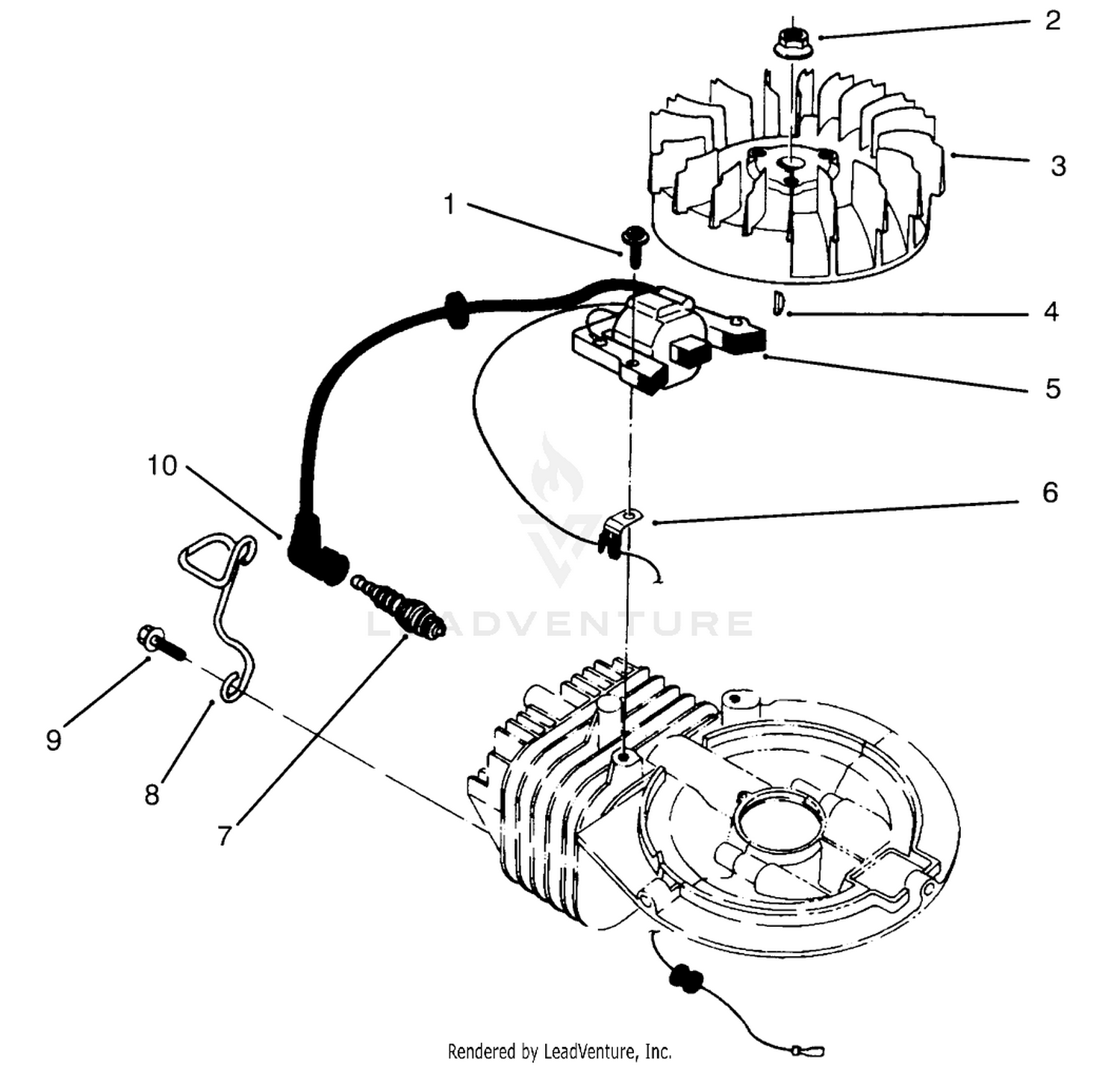 Ignition Assembly (model No. 47pp3-3)
