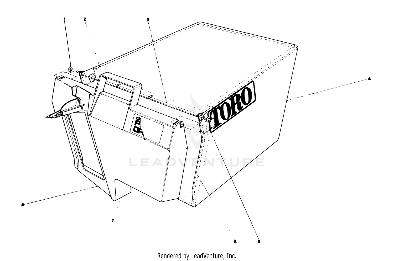 Grass Bag Assembly No. 11-0189