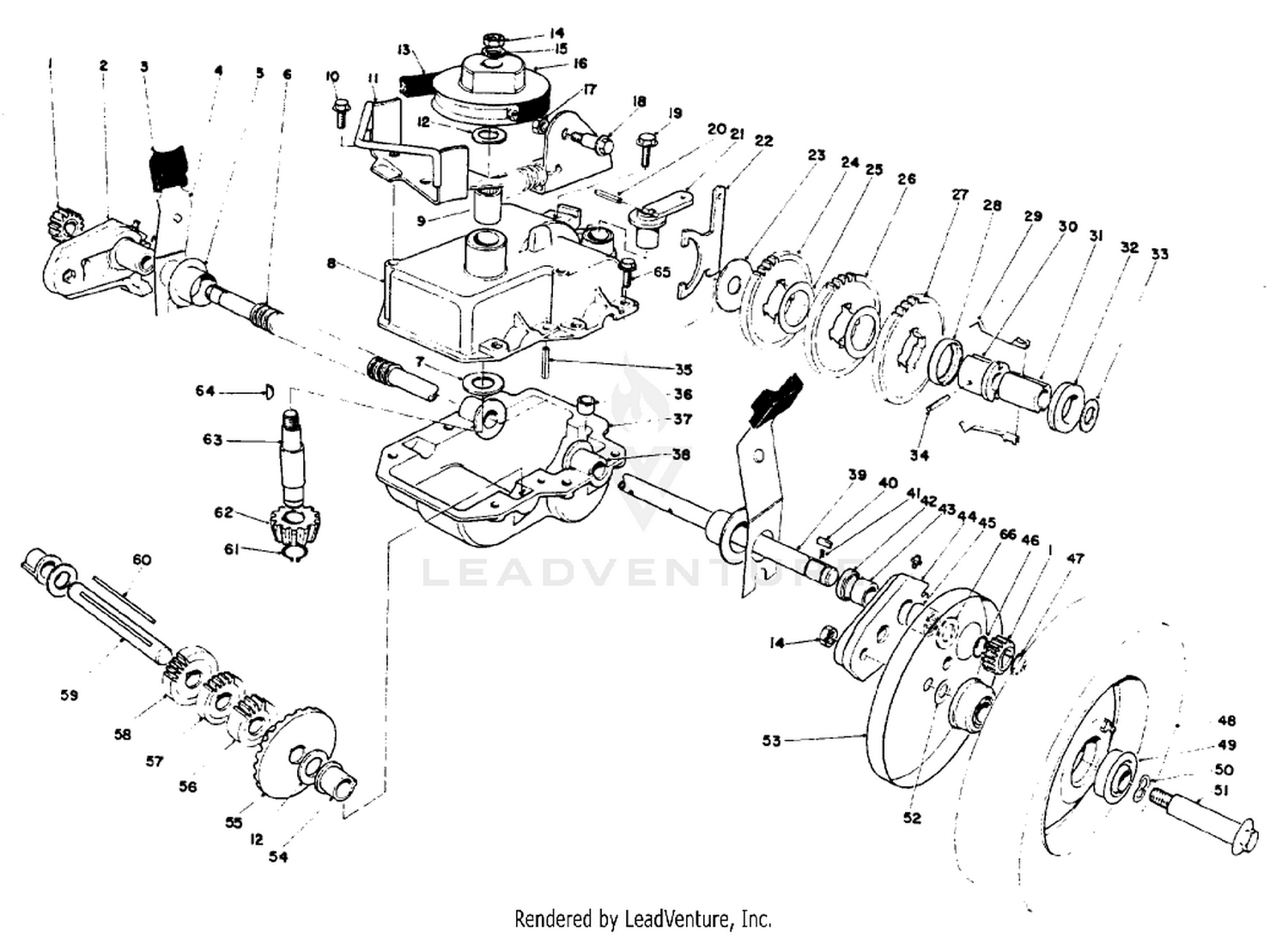 Gear Case Assembly