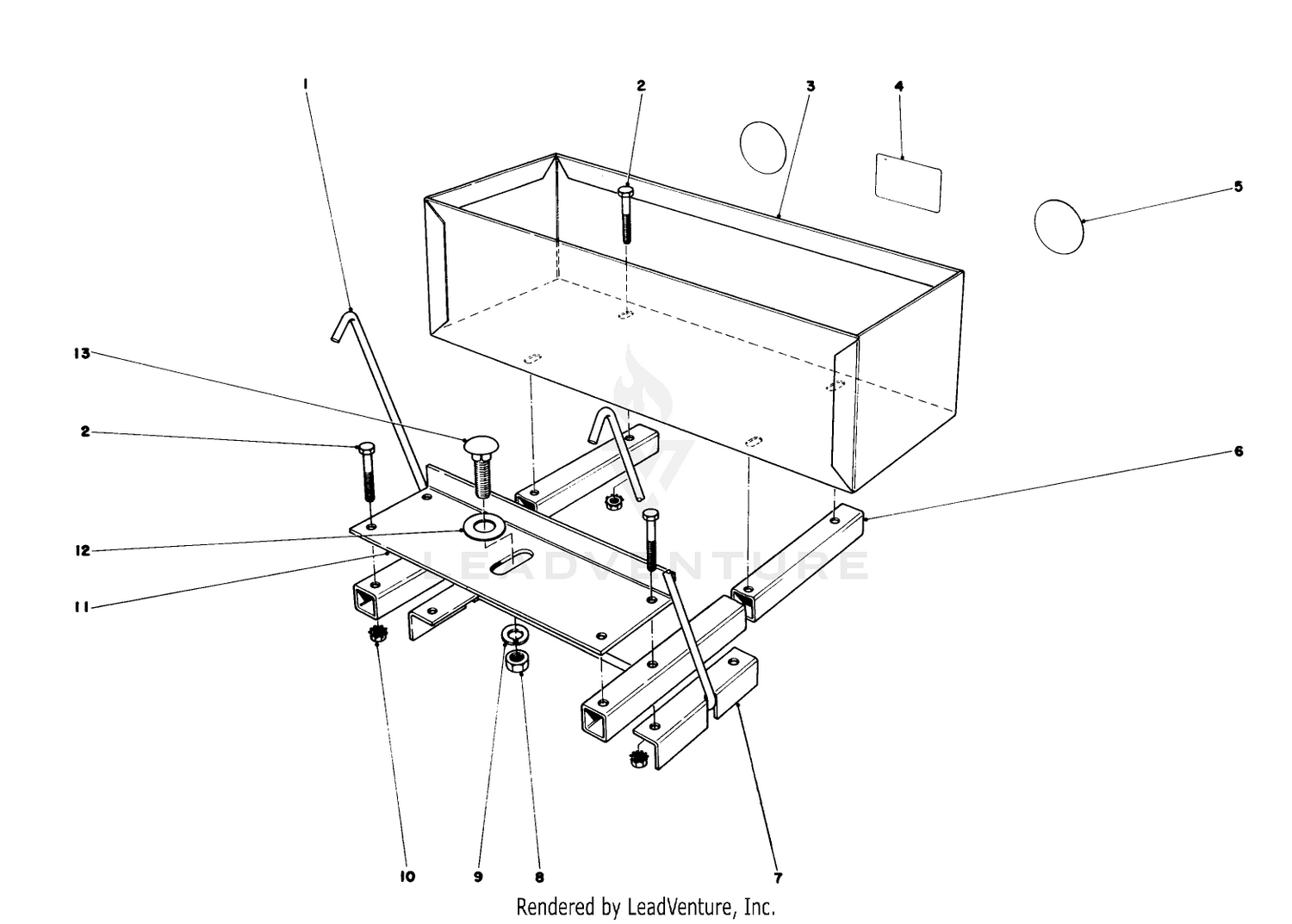 Weight Box Assembly Model No. 59138 (optional)