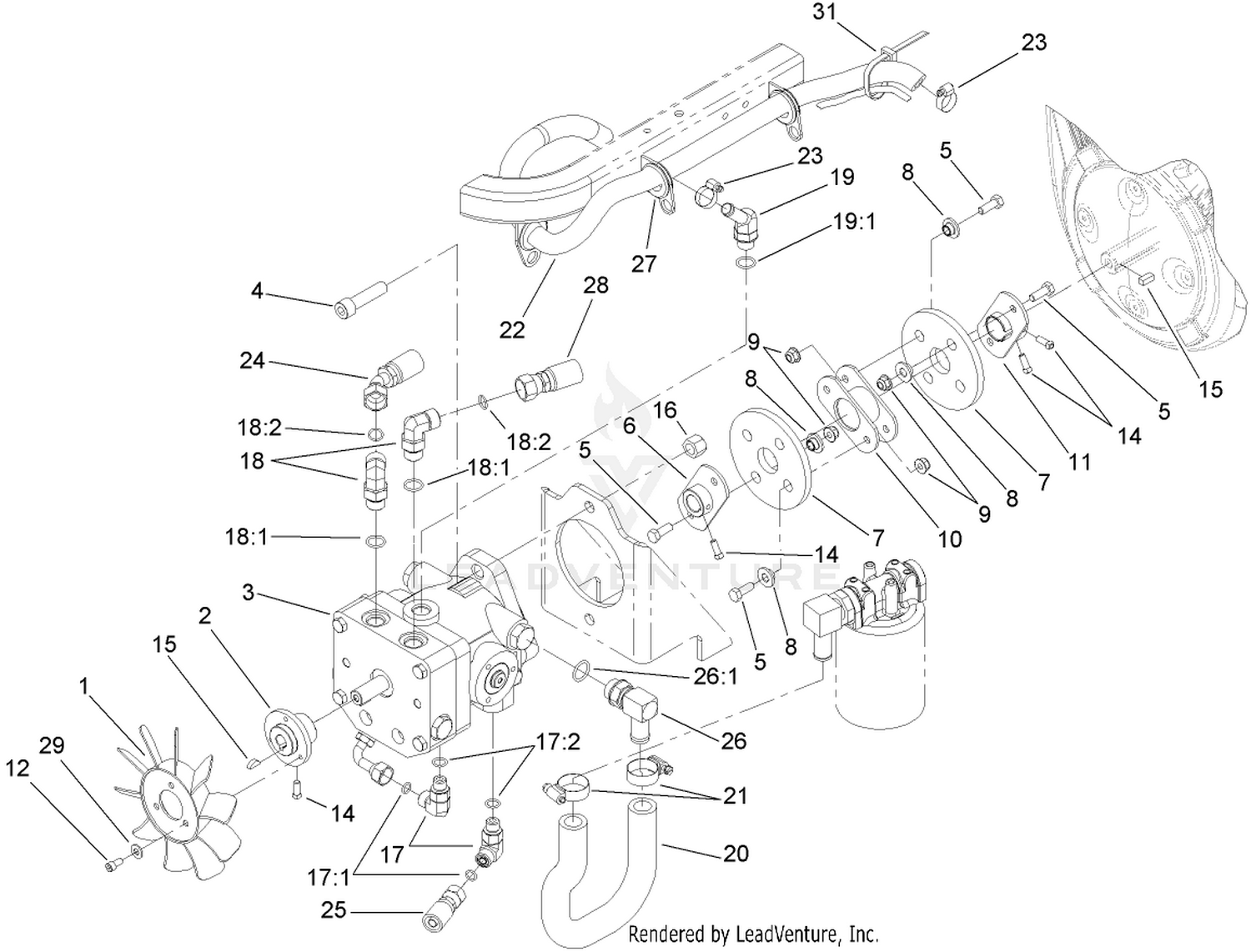 Pump and Coupling Assembly