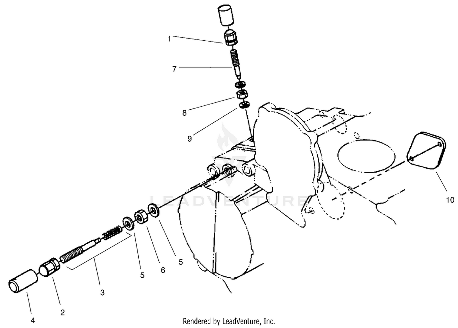 Engine Stop Lever Assembly