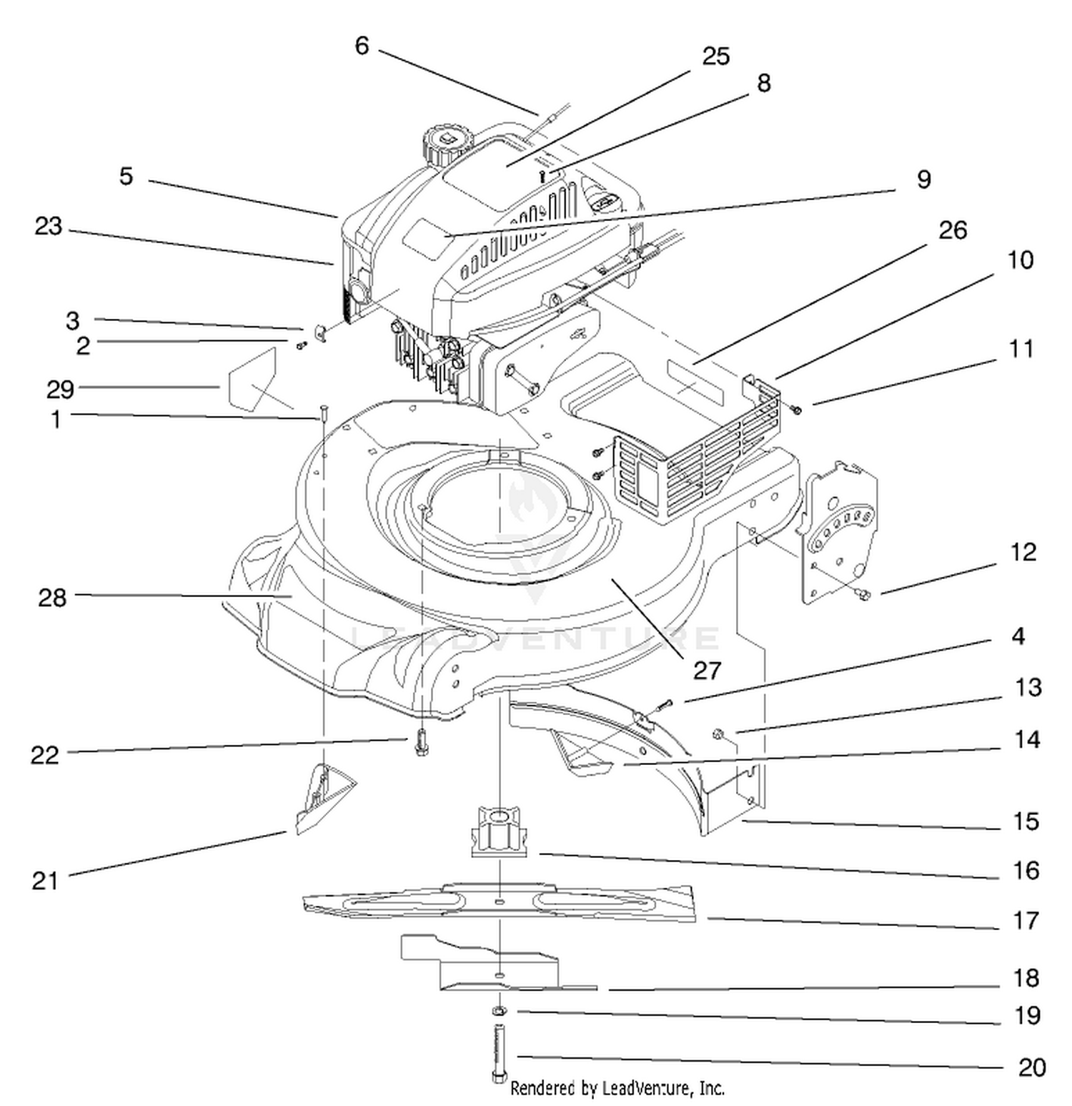 Engine  Blade Assembly