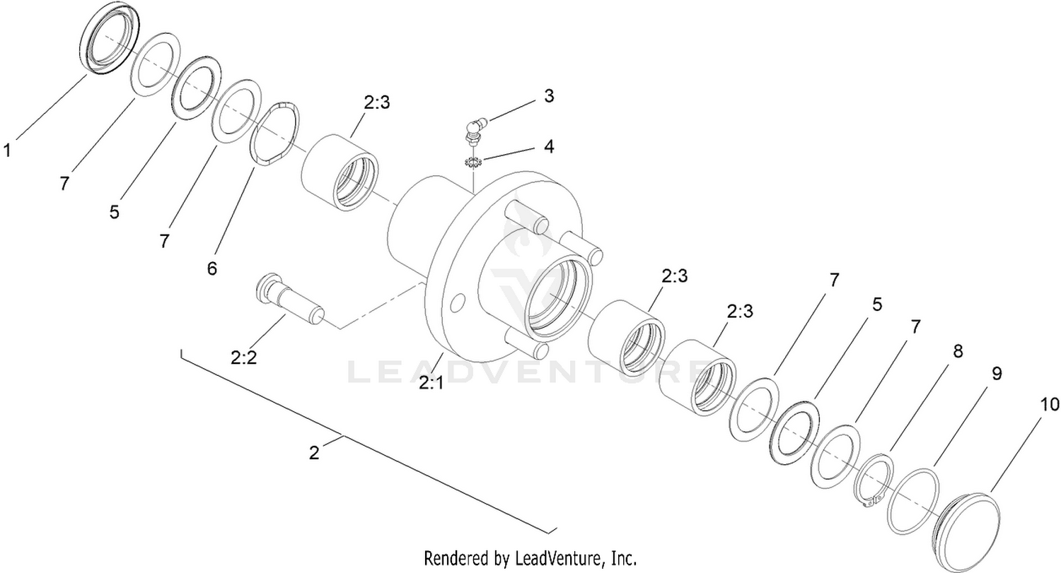 Hub Kit Assembly No. 147-3131