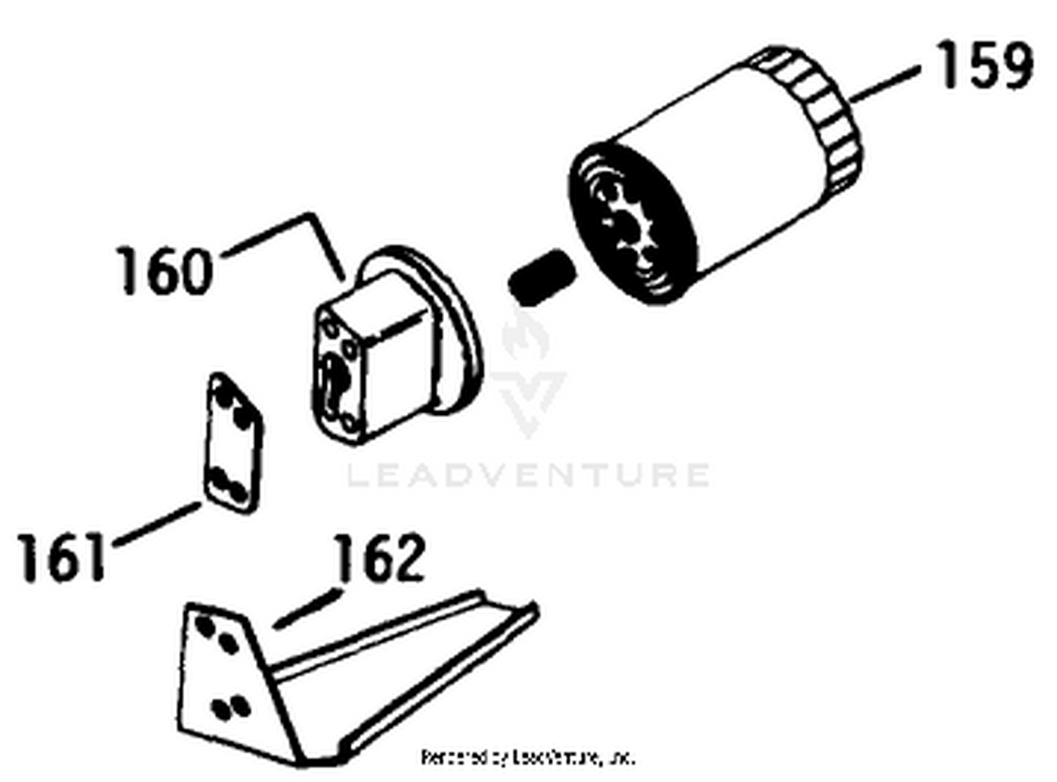 Oil Filter-Engine Kohler Model No. K532s-Spec. 53169