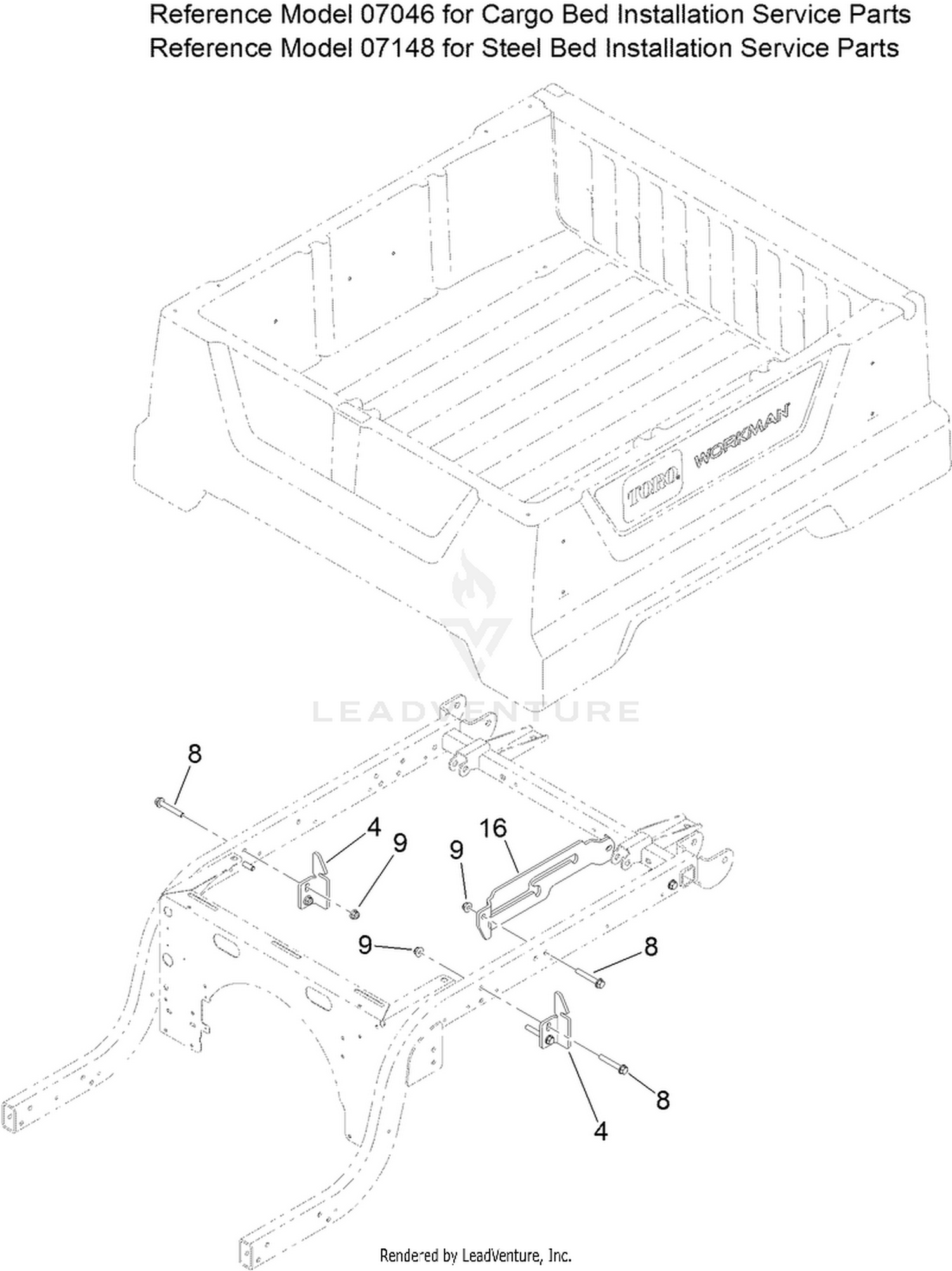 Cargo Bed Assembly