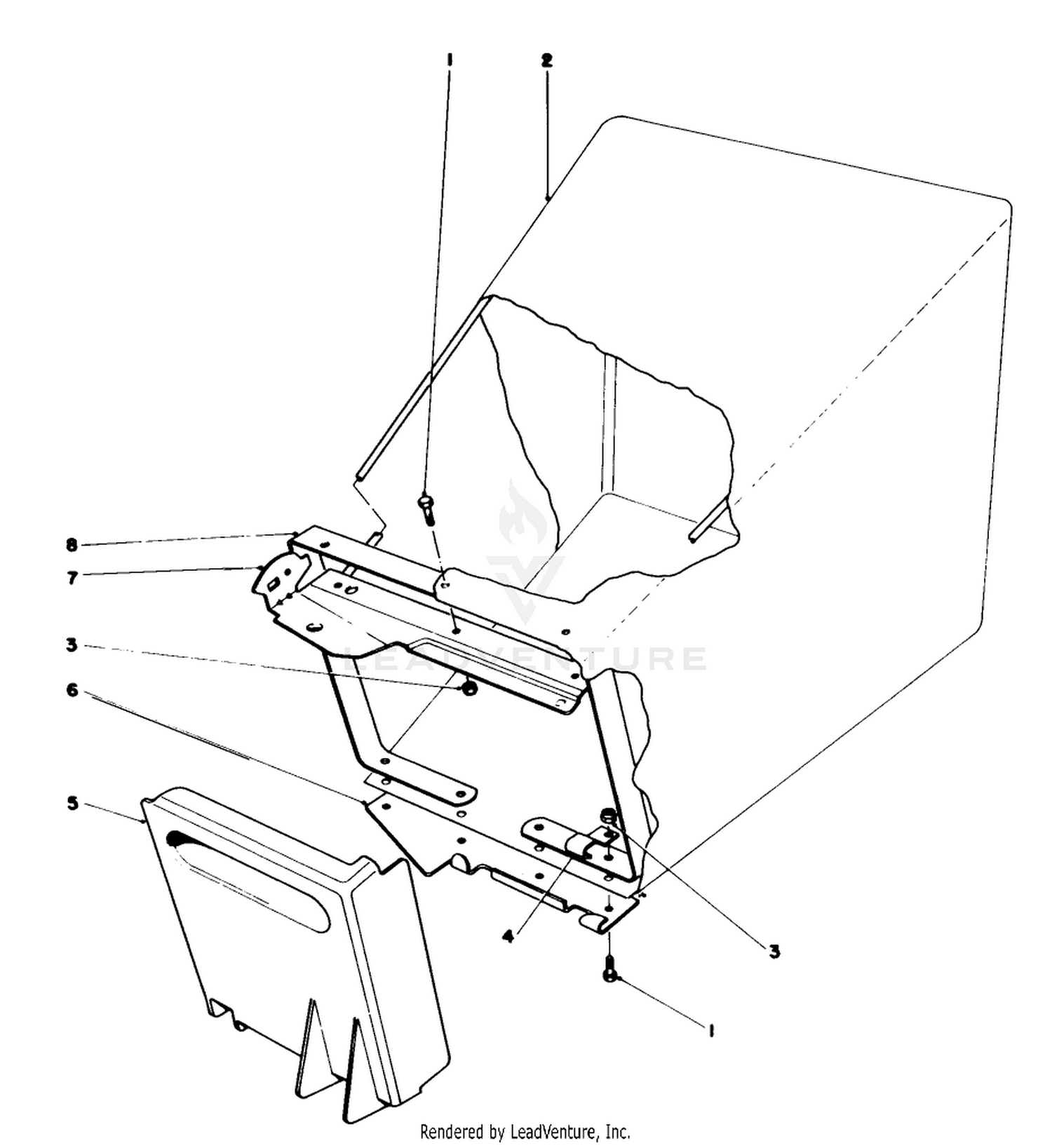 Grass Bag Assembly