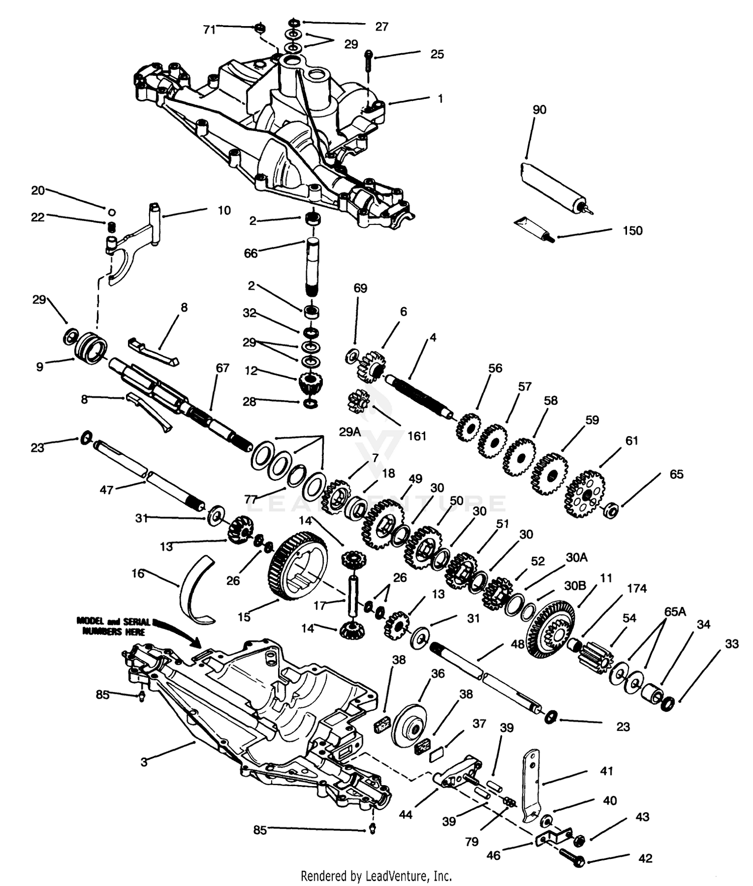 Peerless Transaxle Model No. 915-019