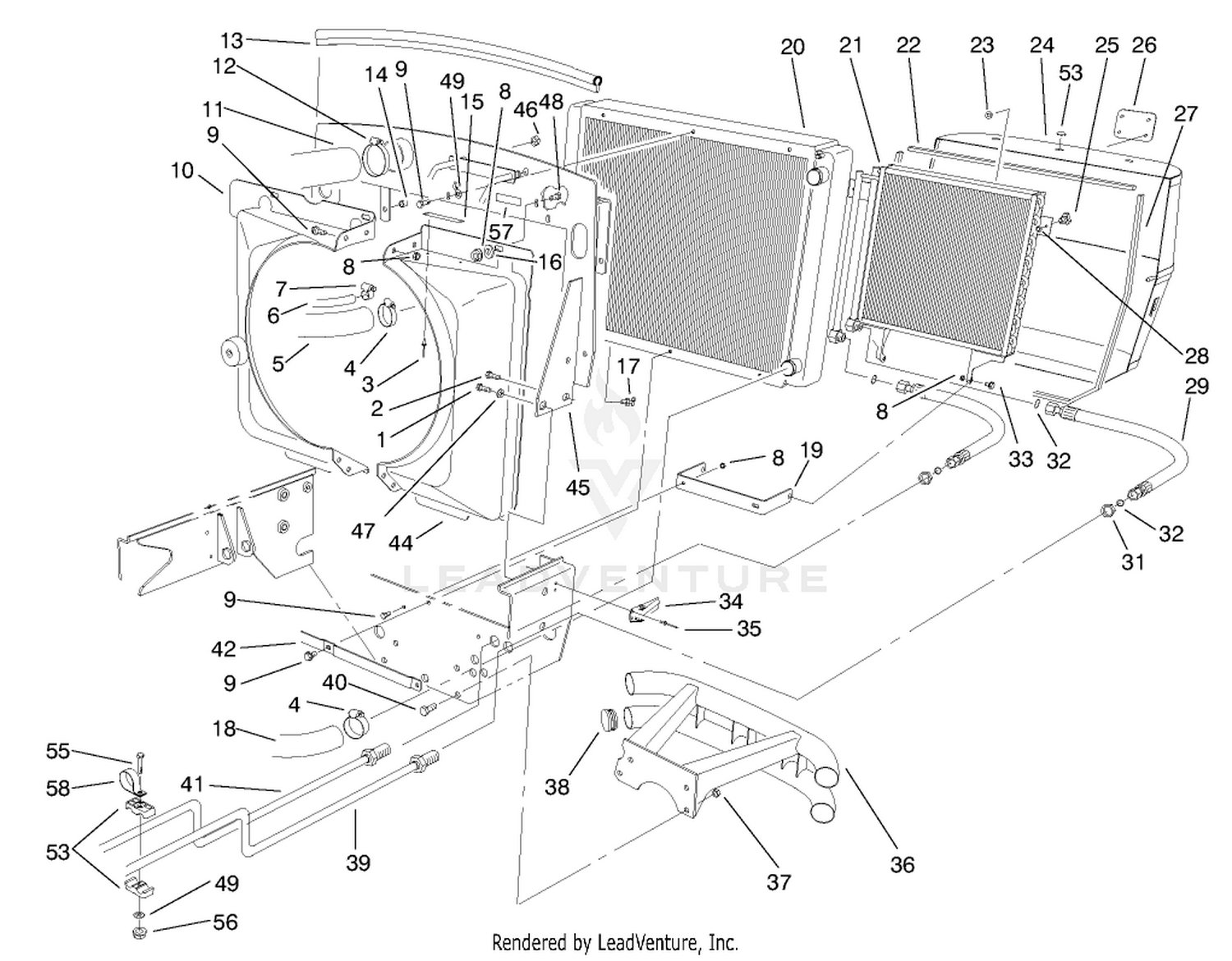 Radiator  Shroud Assembly