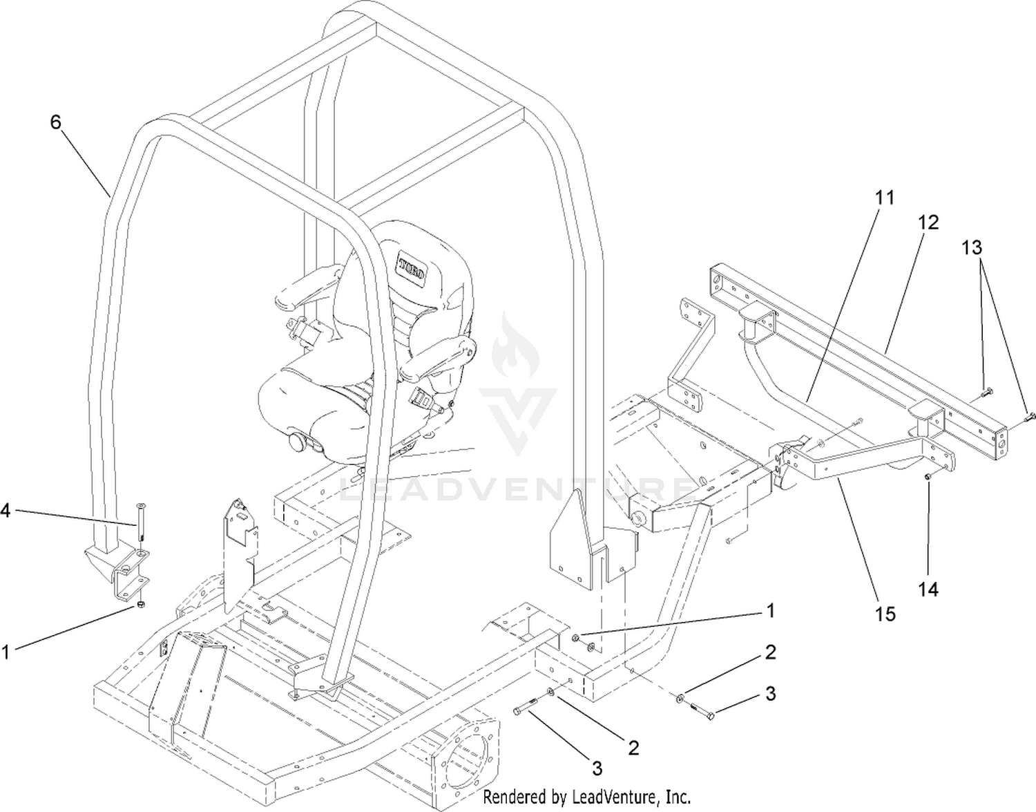Roll-Over Protection System Assembly