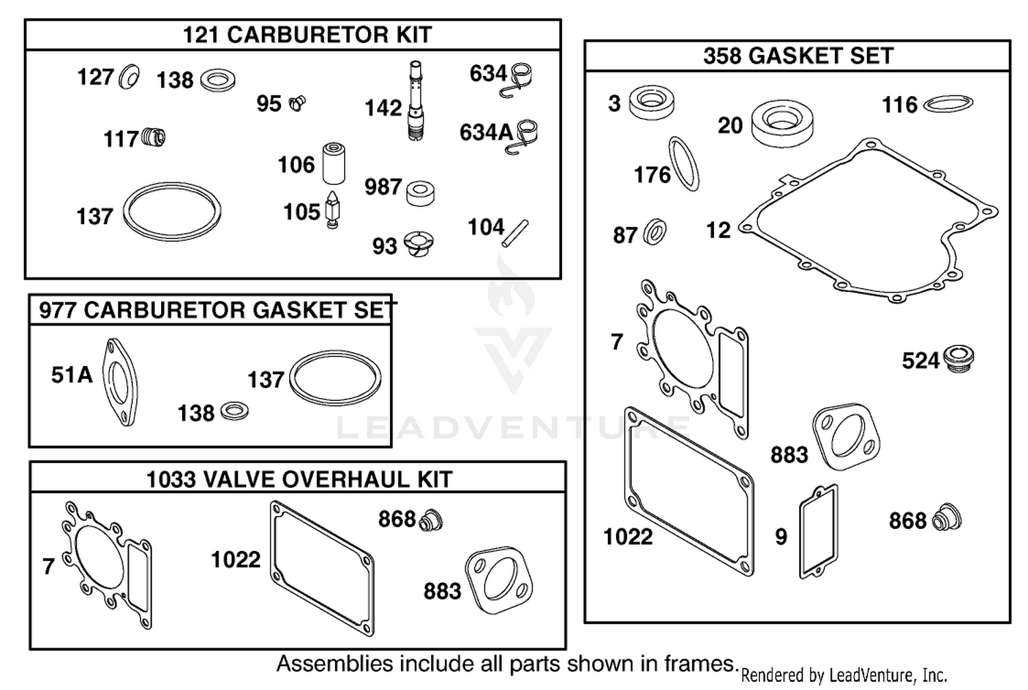 Engine Briggs  Stratton Model 28q777-0690-E1 9