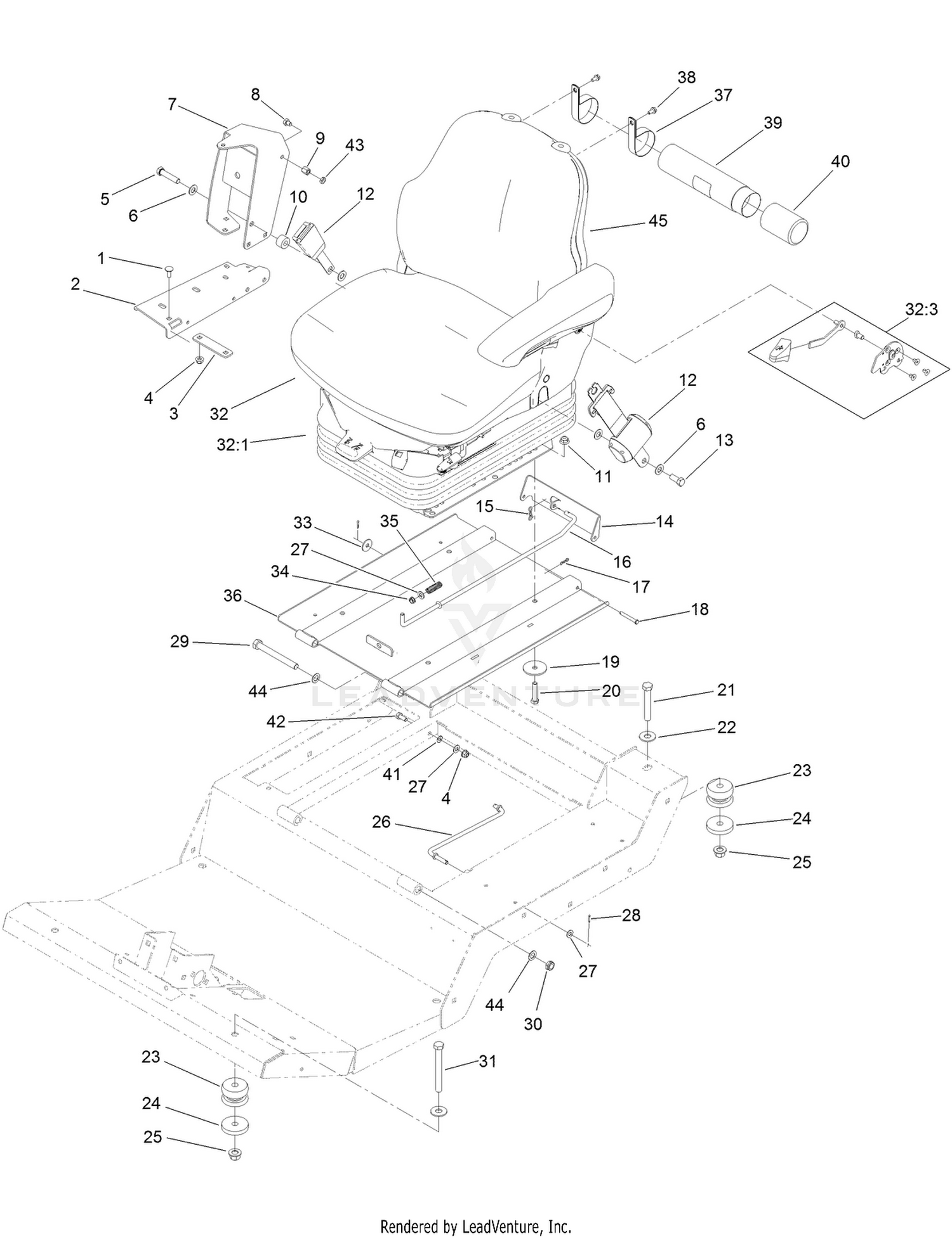 Seat Base and Seat Assembly