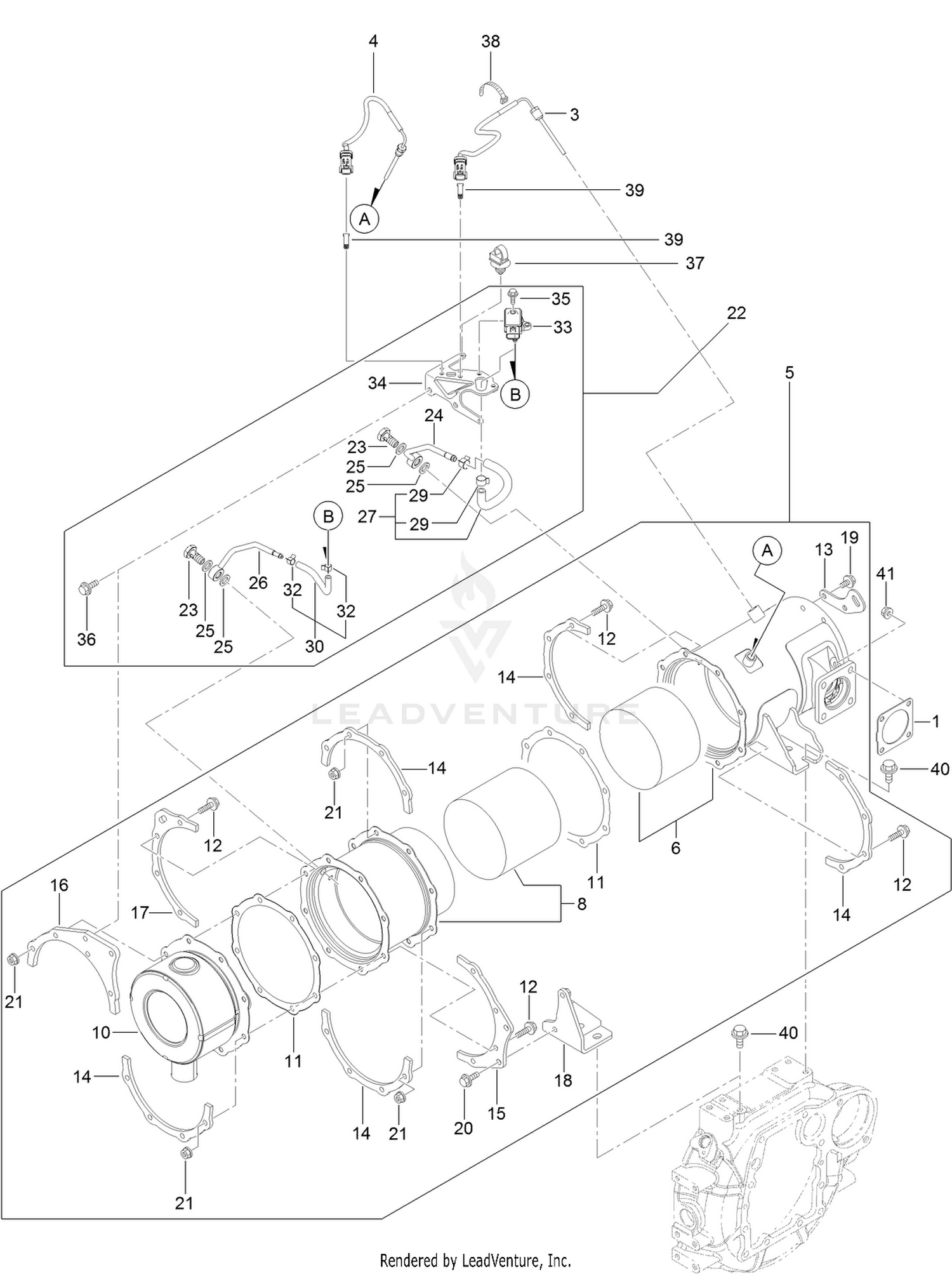 Diesel Particulate Filter Assembly