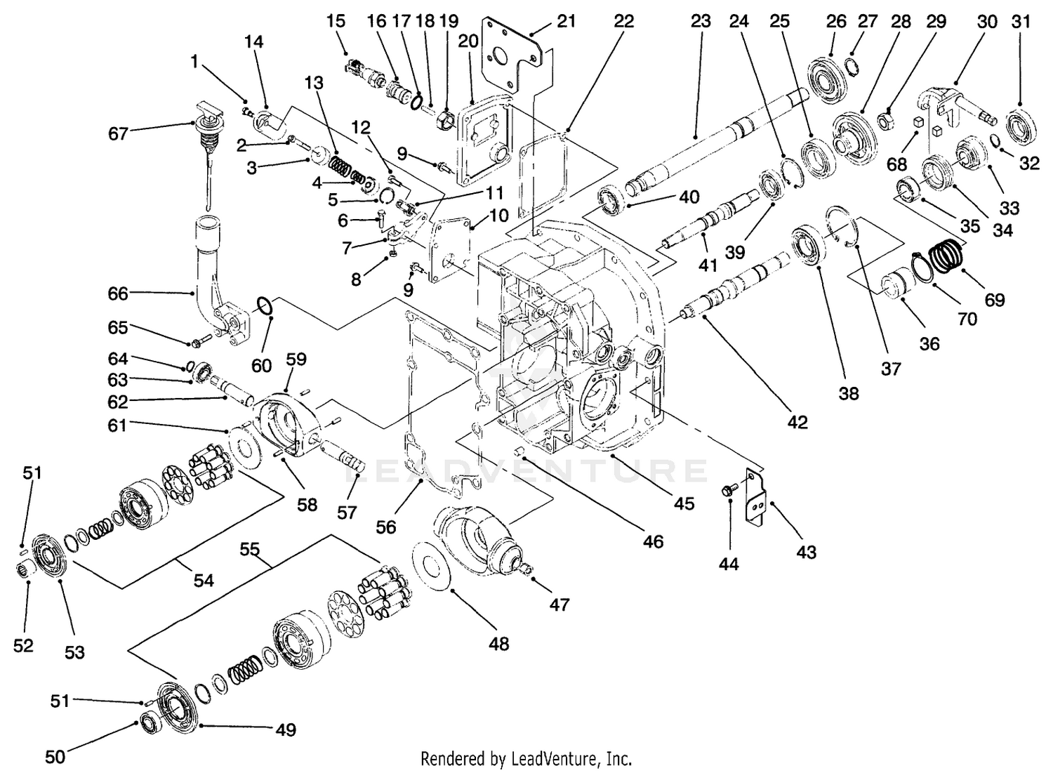 Hydraulic Housing Assembly