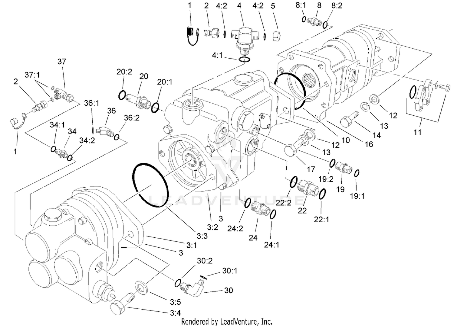 Hydraulic Pump Assembly