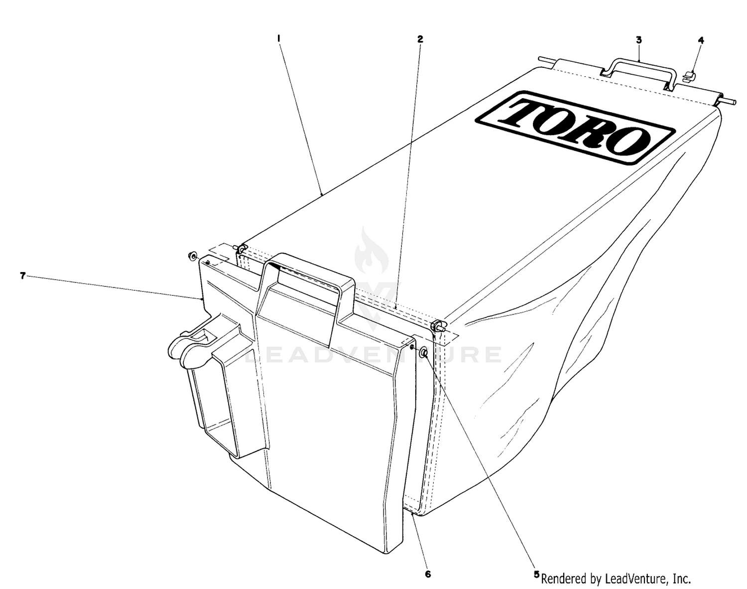 Grass Bag Assembly