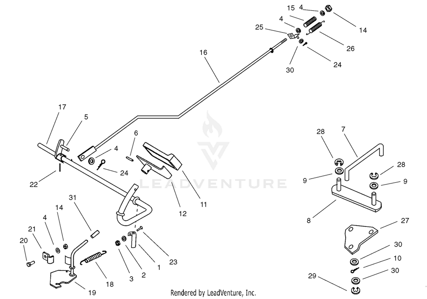 Operation (Brake) By-Pass Assembly