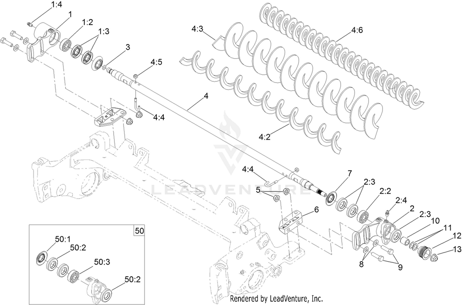 Roller Brush Assembly