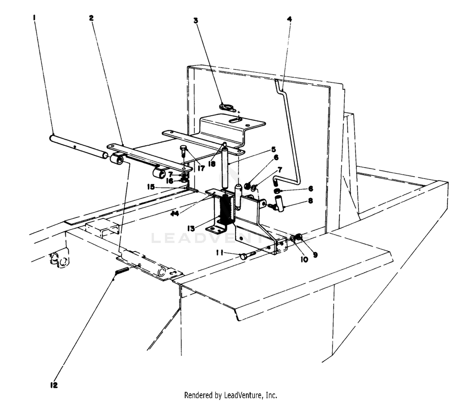 Deluxe Seat Kit Model No. 30786 (continued) 2