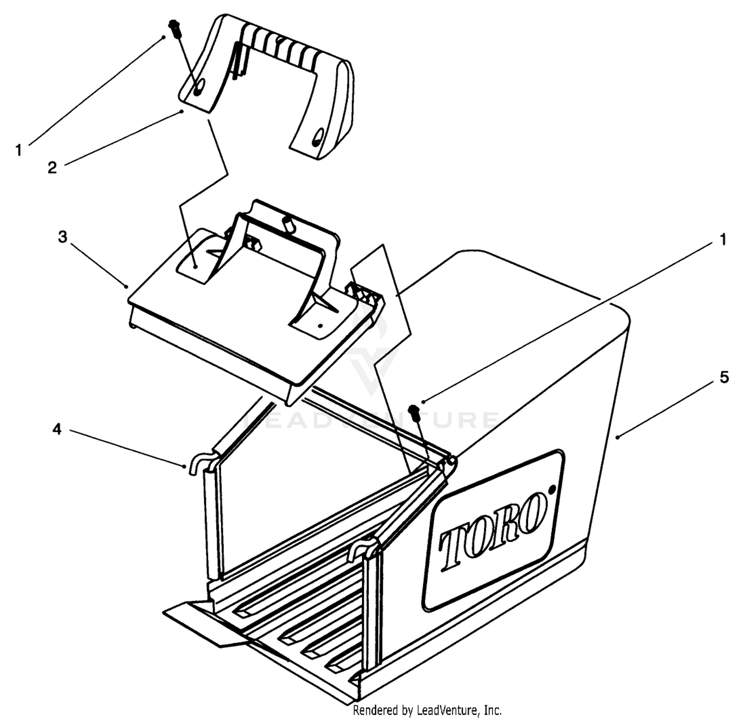 Grass Bag Assembly
