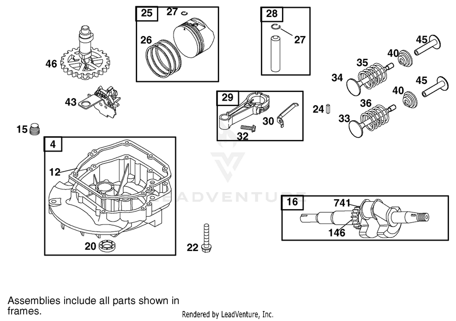 Engine Briggs  Stratton Model 12f802-1769-B1 2