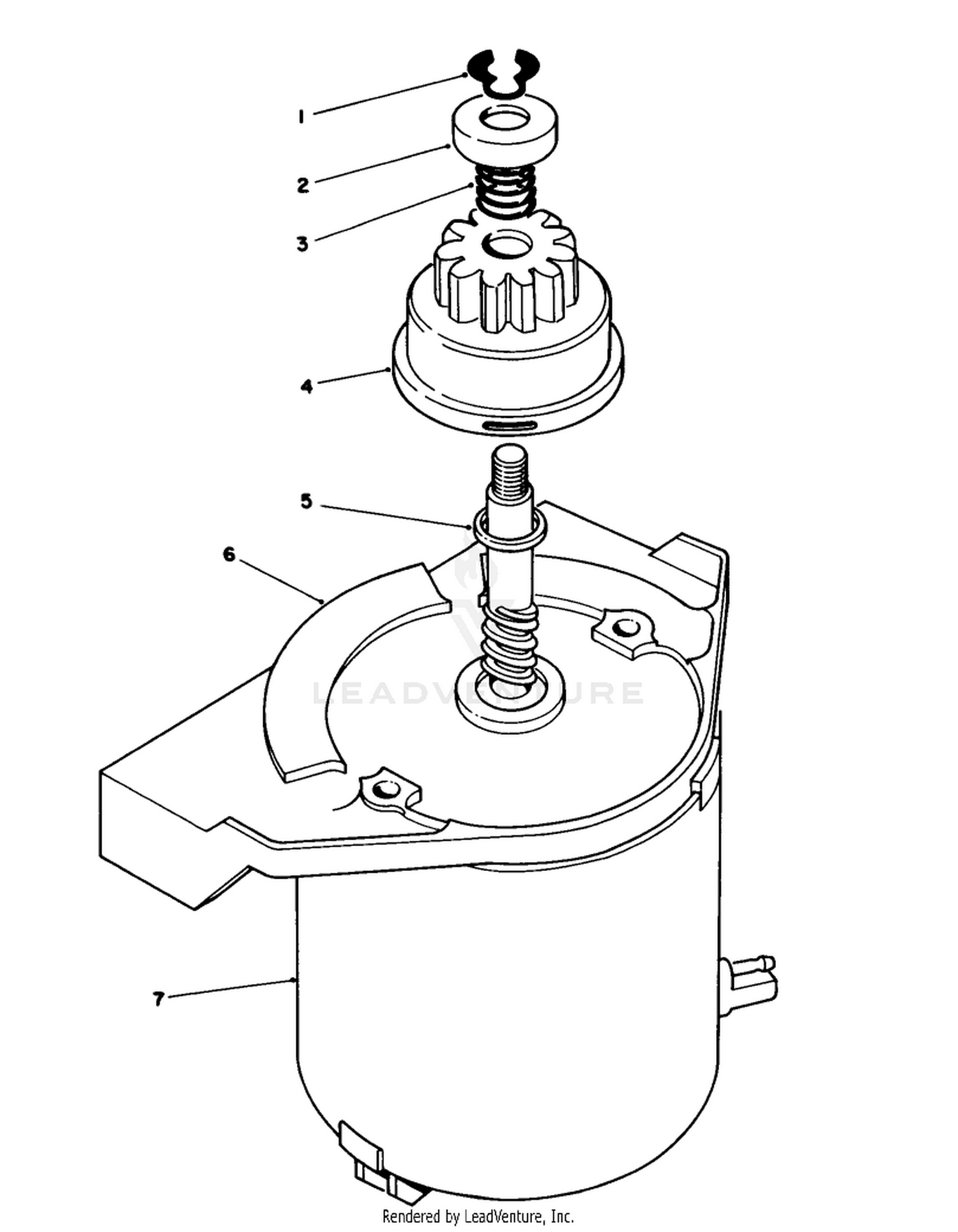Starter Motor Assembly