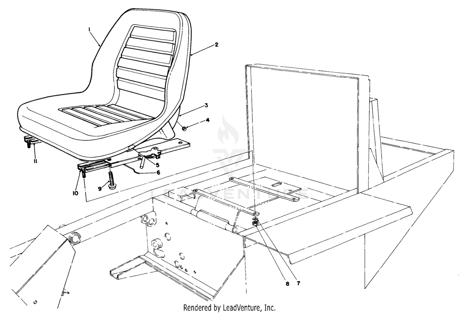 Standard Seat Kit Model No. 30770