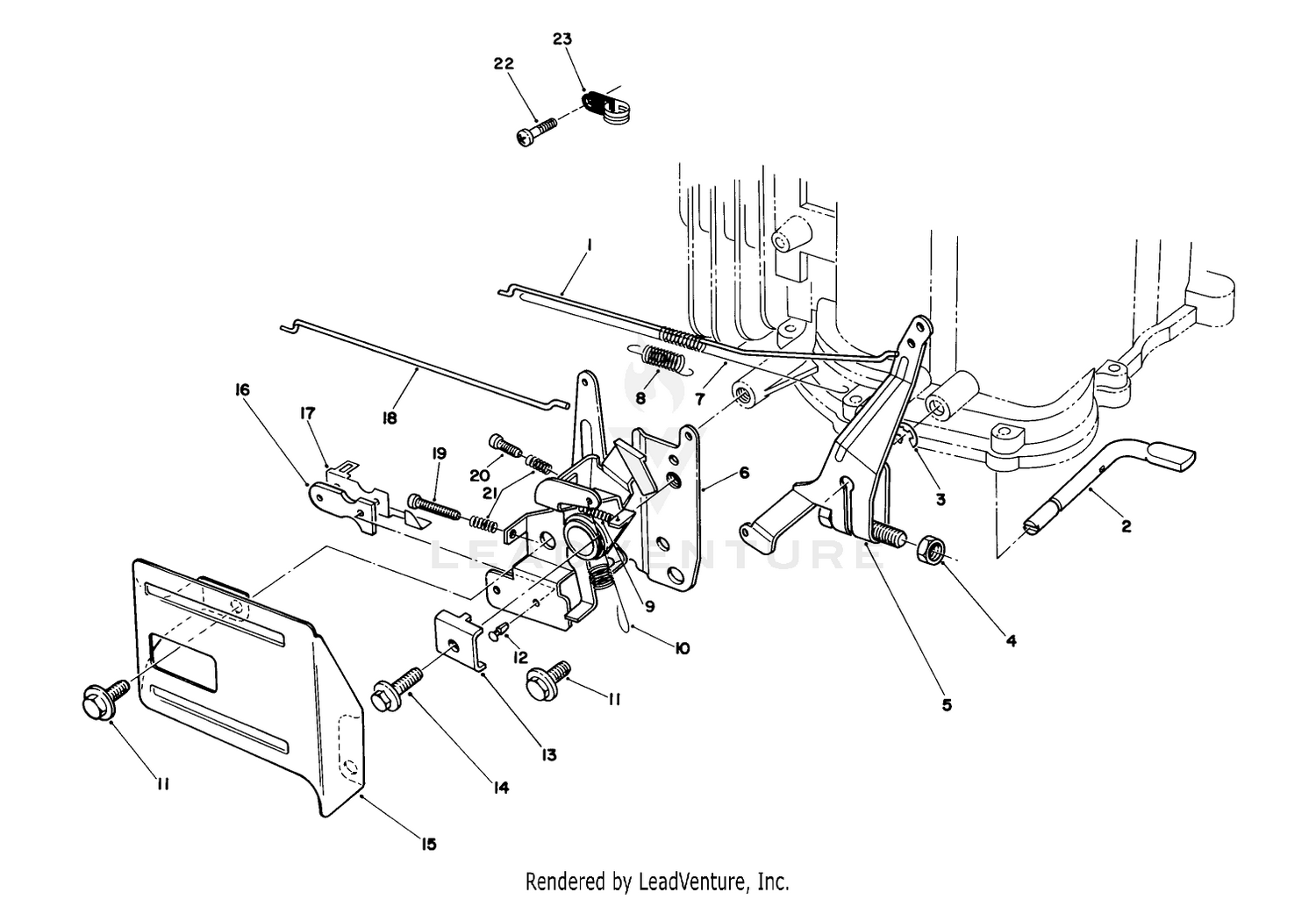 Governor Assembly (engine No. Vml0-7)