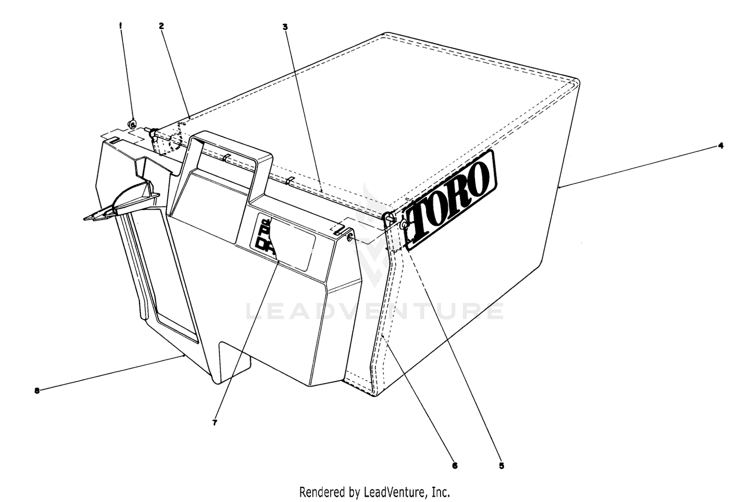 Grass Bag Assembly No. 11-0189