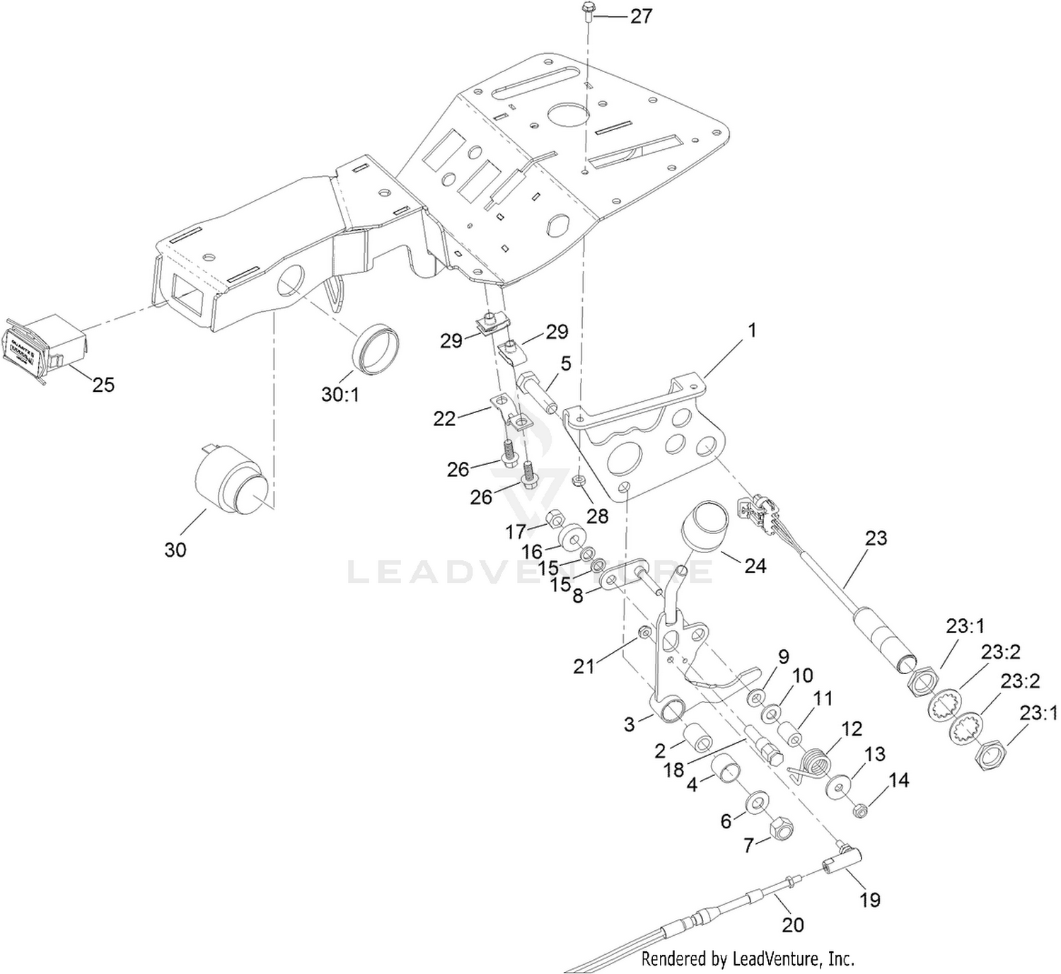 Traction Interface Control Assembly