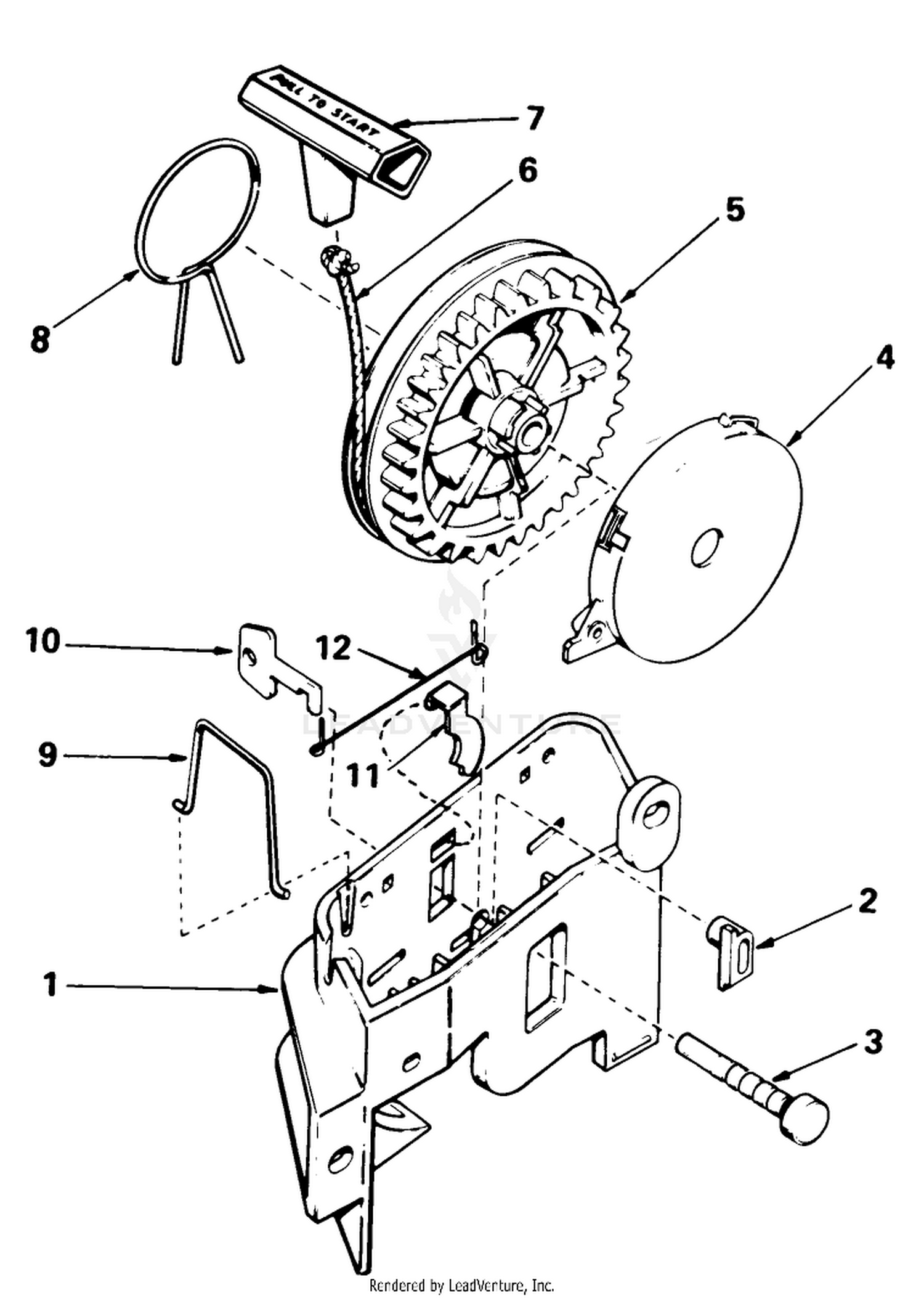 Starter Assembly No. 590532