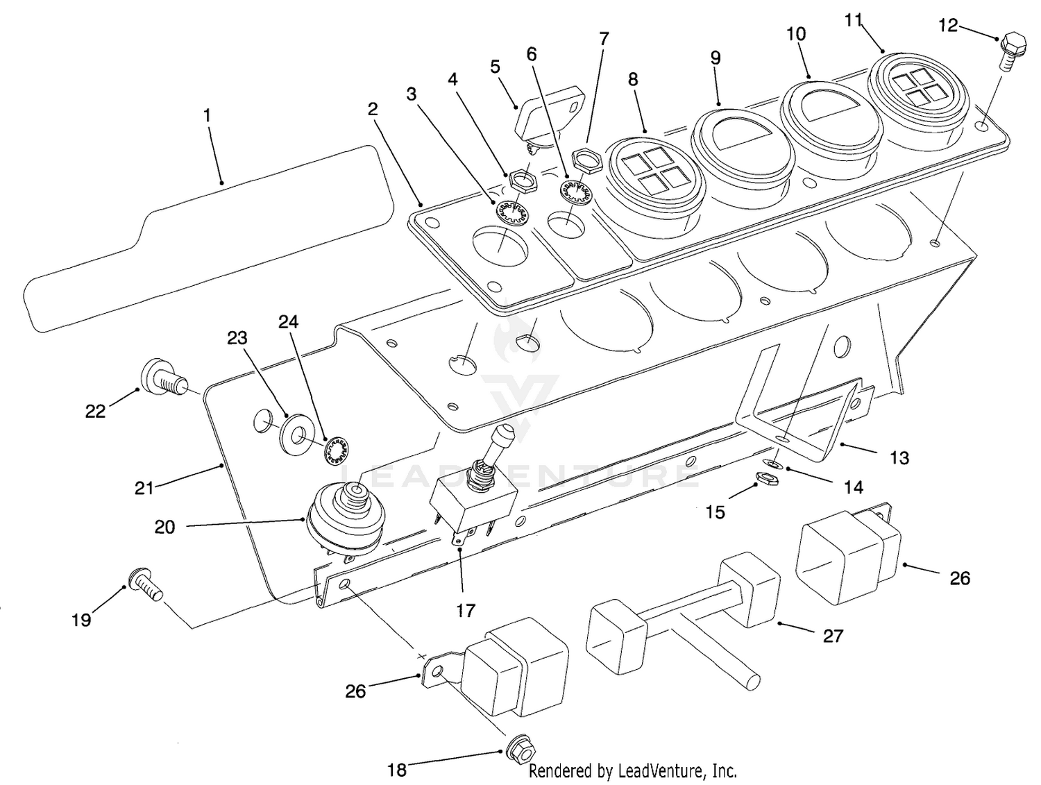 Gage Panel Assembly
