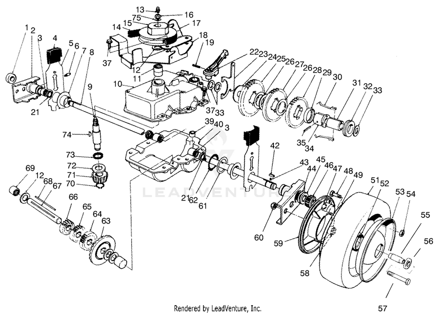 Gear Case Assembly