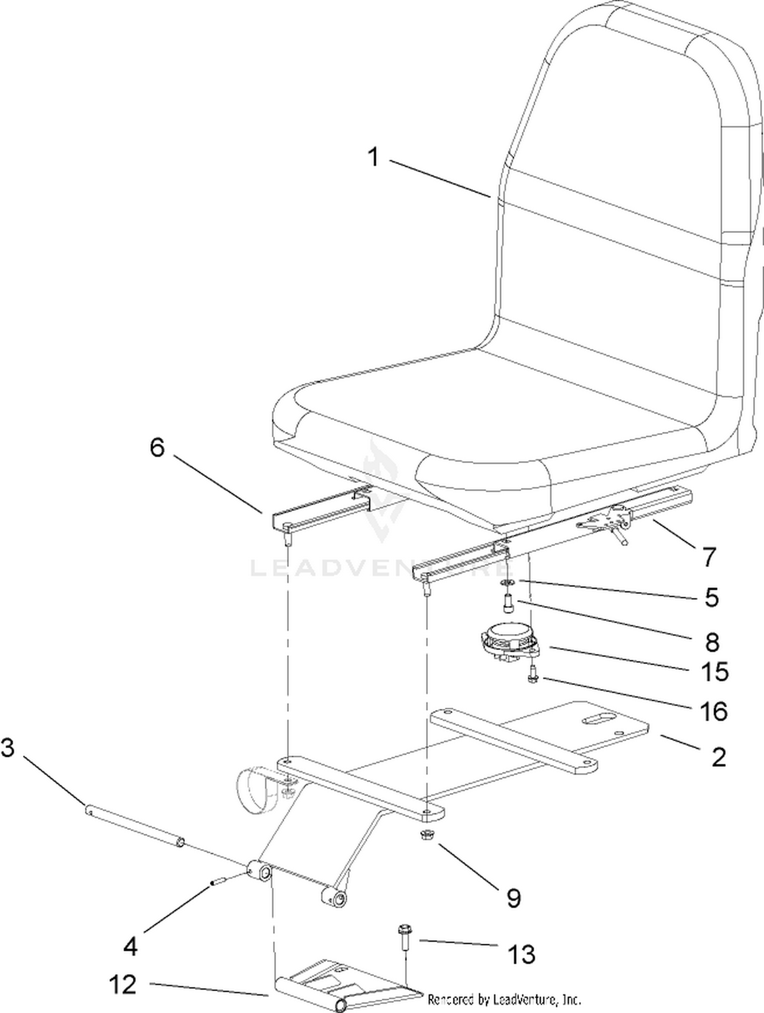 Standard Seat Kit Assembly