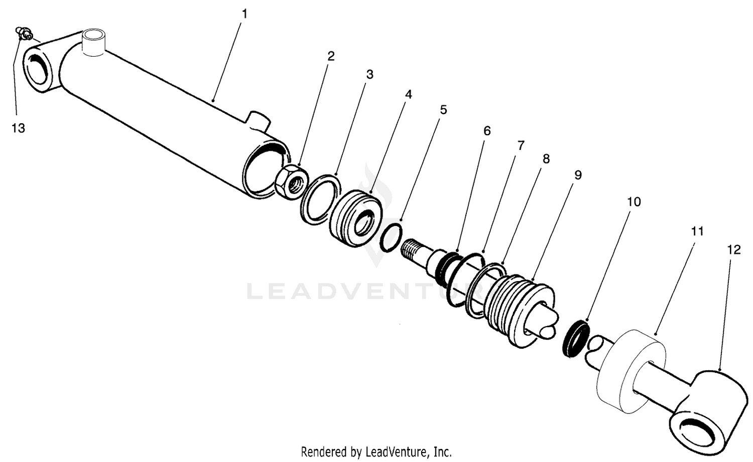 Hydraulic Cylinder No. 93-7550