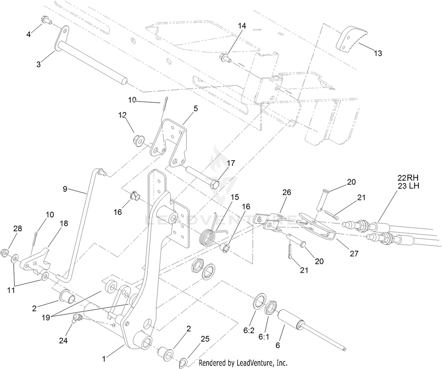 Brake Pedal Assembly