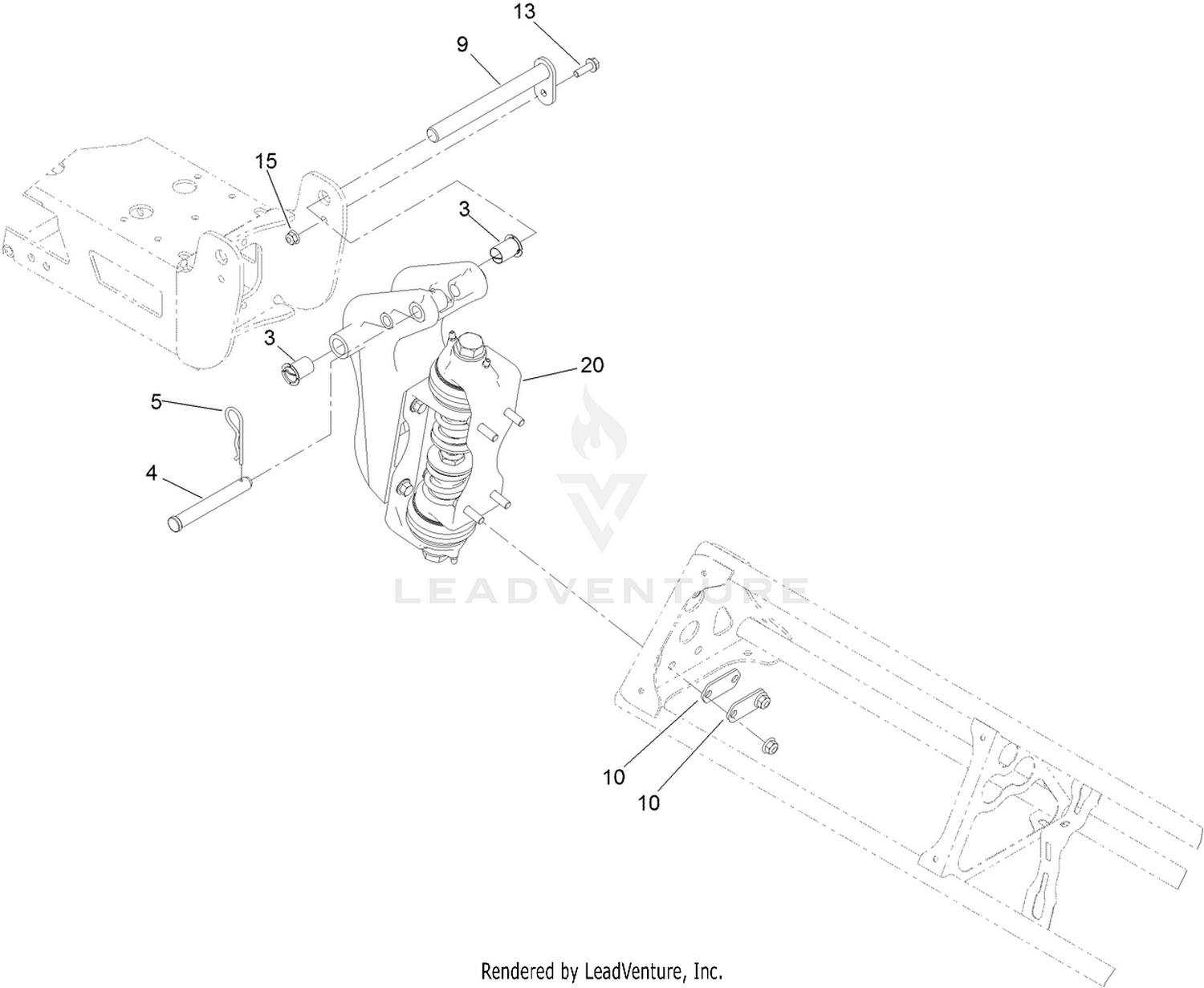 Boom Mounting Assembly