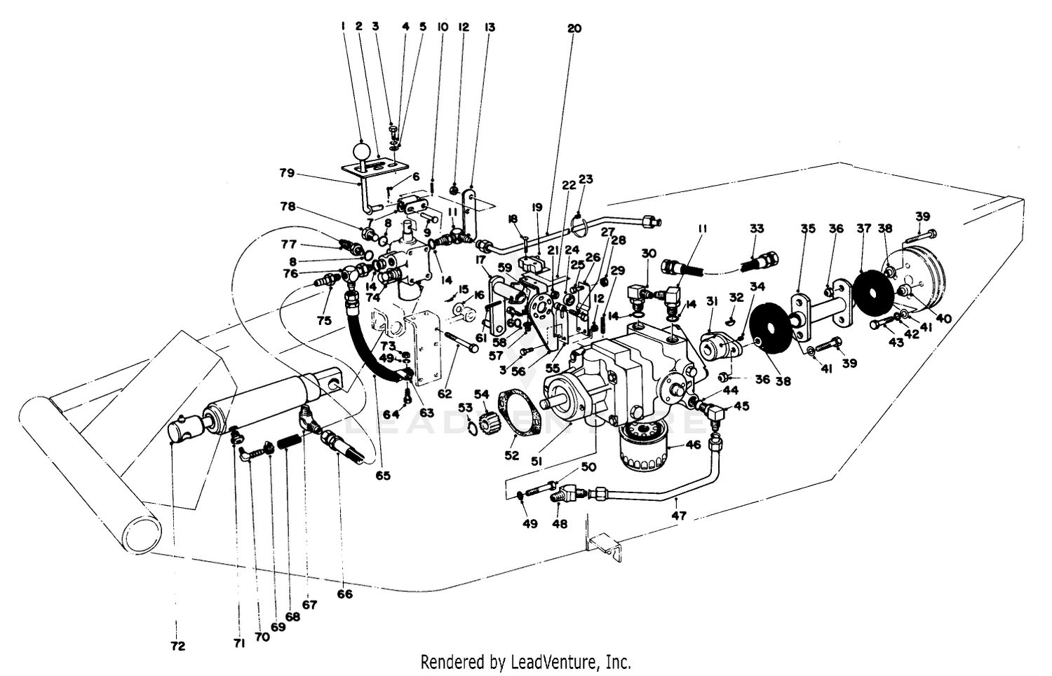 Hydrostatic Transmission  Valve Assembly
