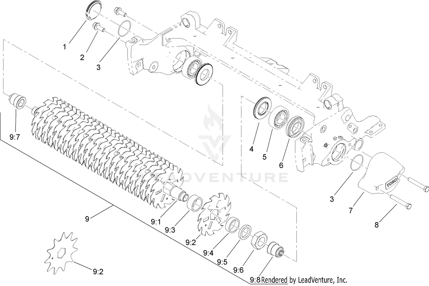 Verticutter Assembly